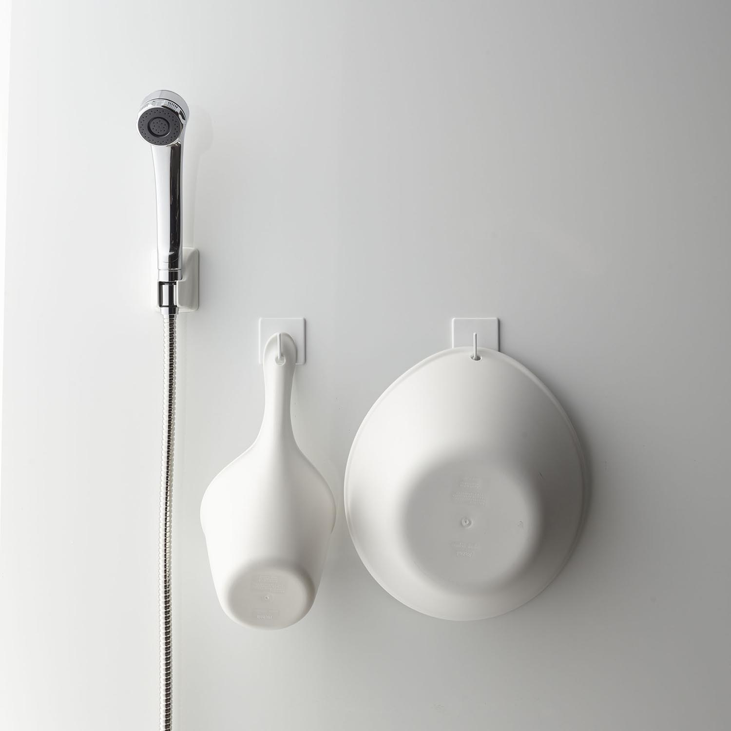 Mist Magnetic Bathroom Hook 2-Set