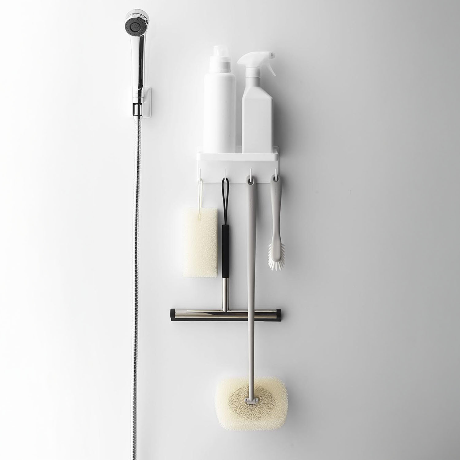 Mist Magnetic Bathroom Rack & Hook