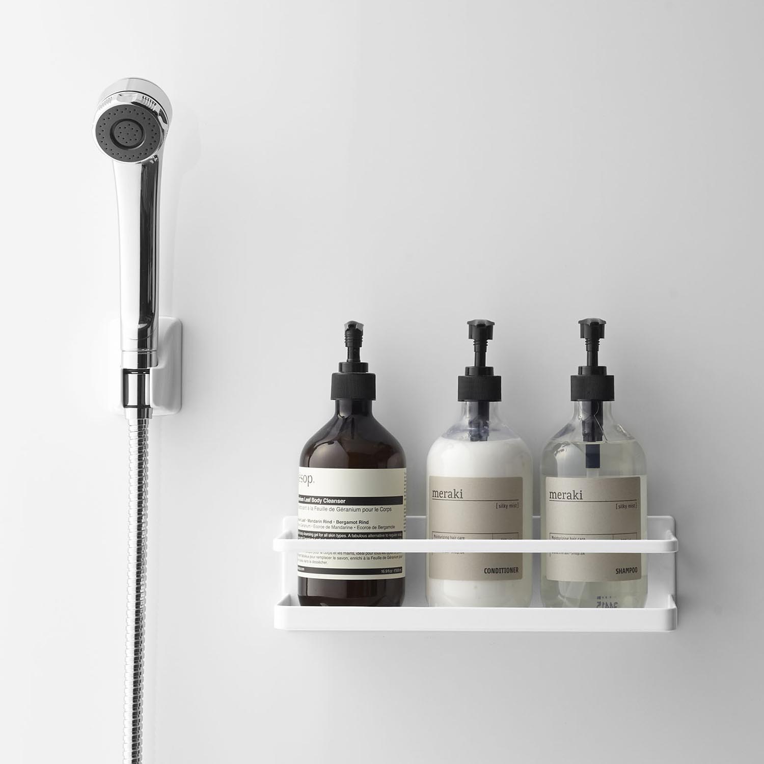 Mist Magnetic Bathroom Rack Wide