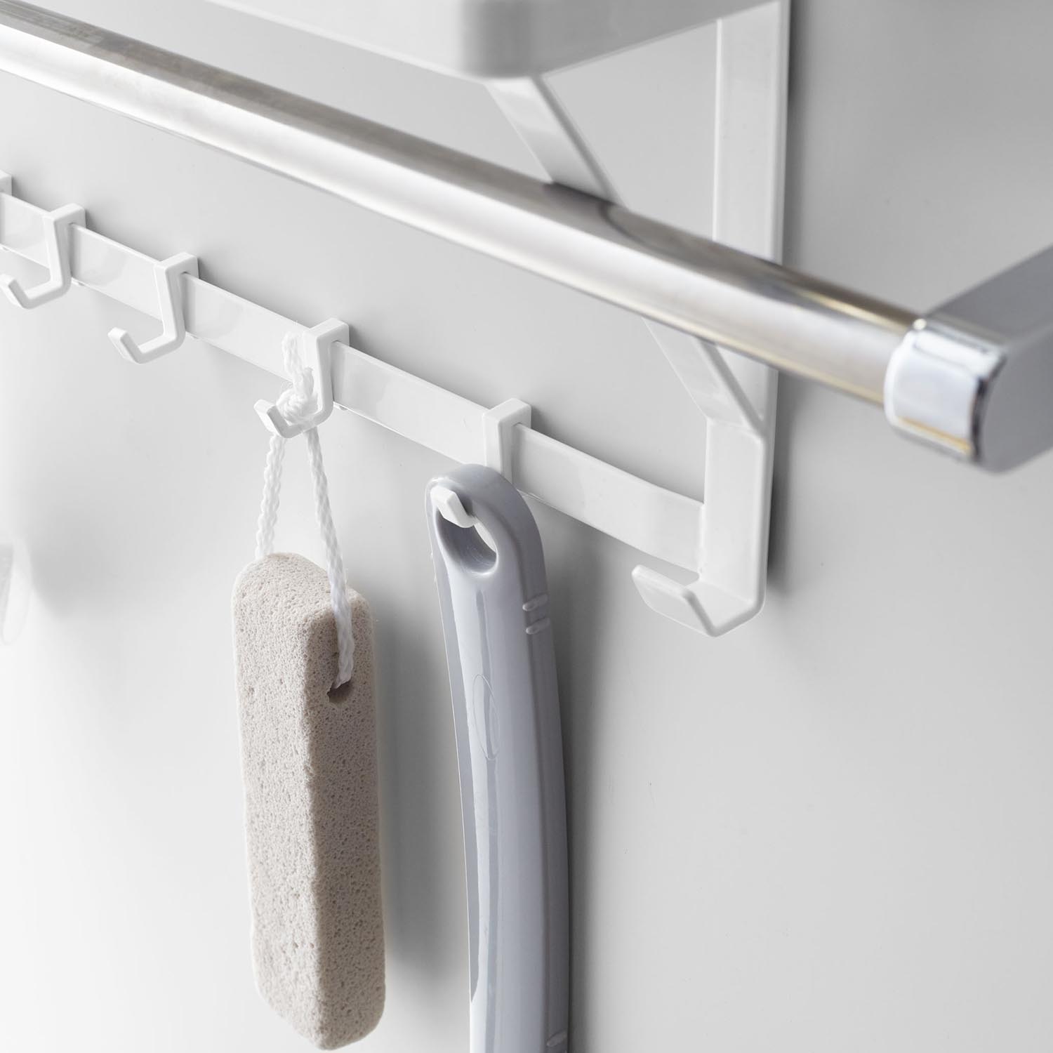 Mist Over-Towel Rack Shelf