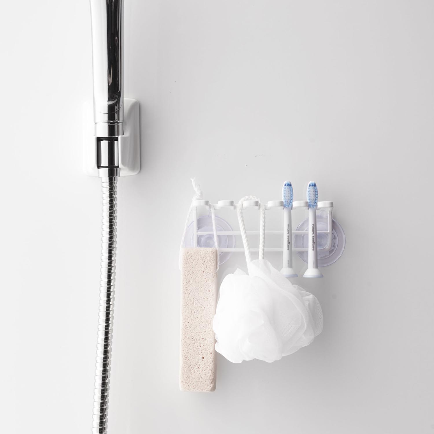 Mist Suction Toothbrush Holder (5-Slot)