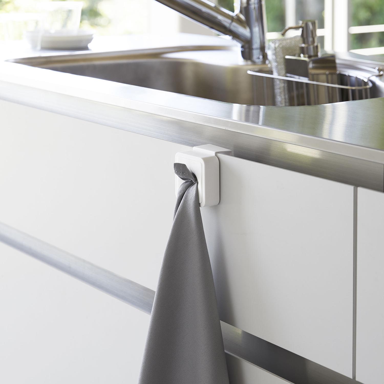 Tower Sink Door Towel Holder