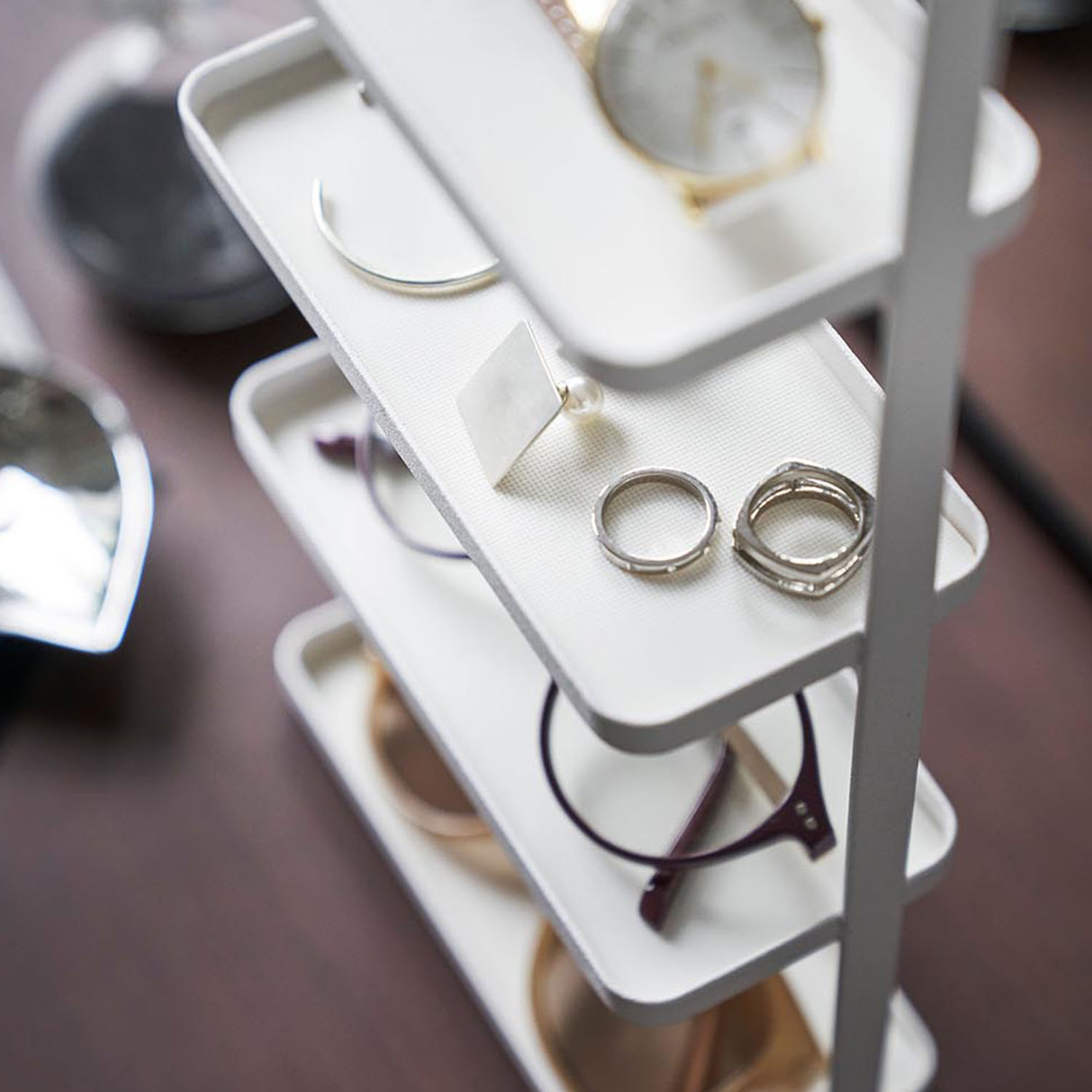 Tower 4-Tier Accessory Tray