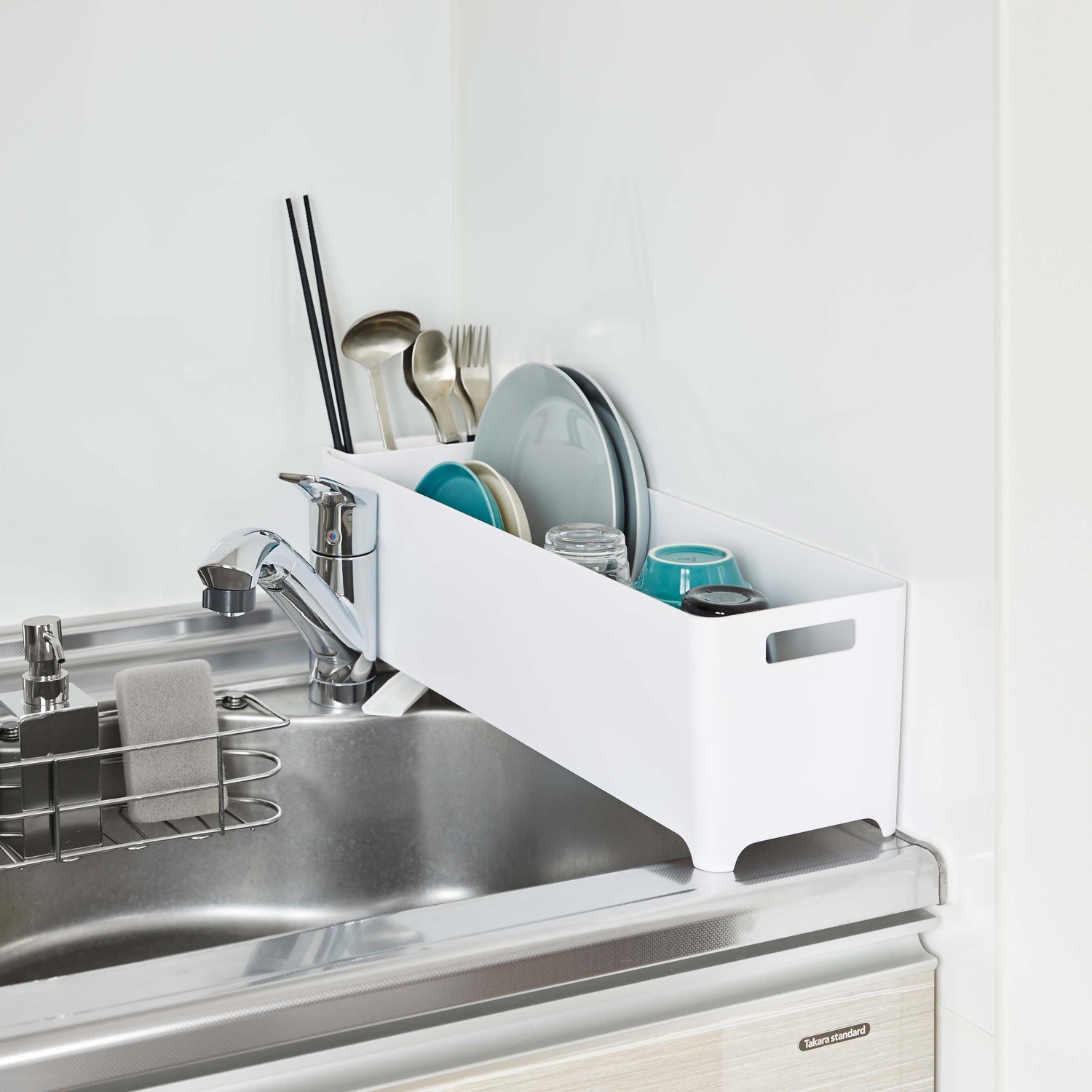 Tower Slim Dish Drainer Basket