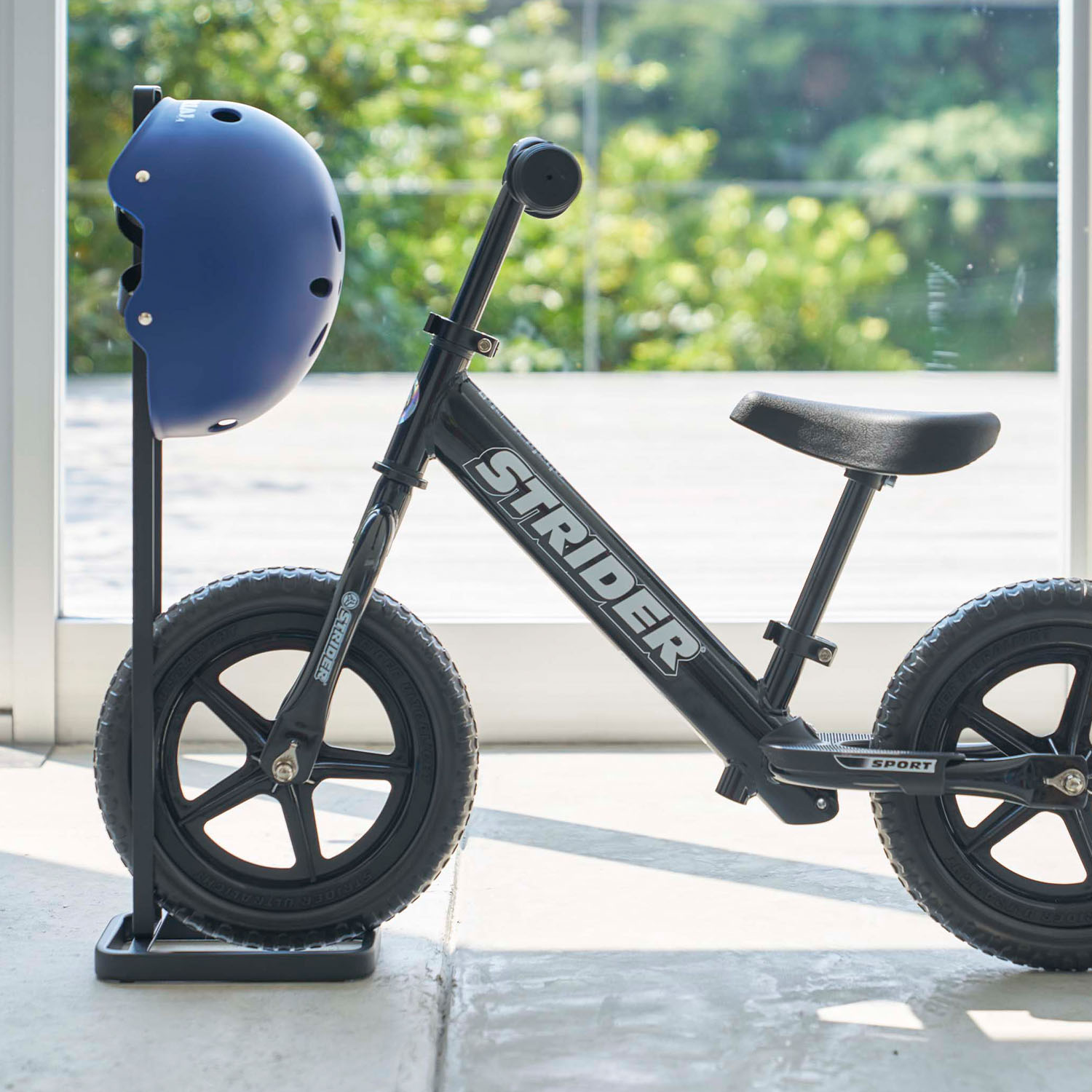 Tower Kids Balance Bike And Helmet Stand