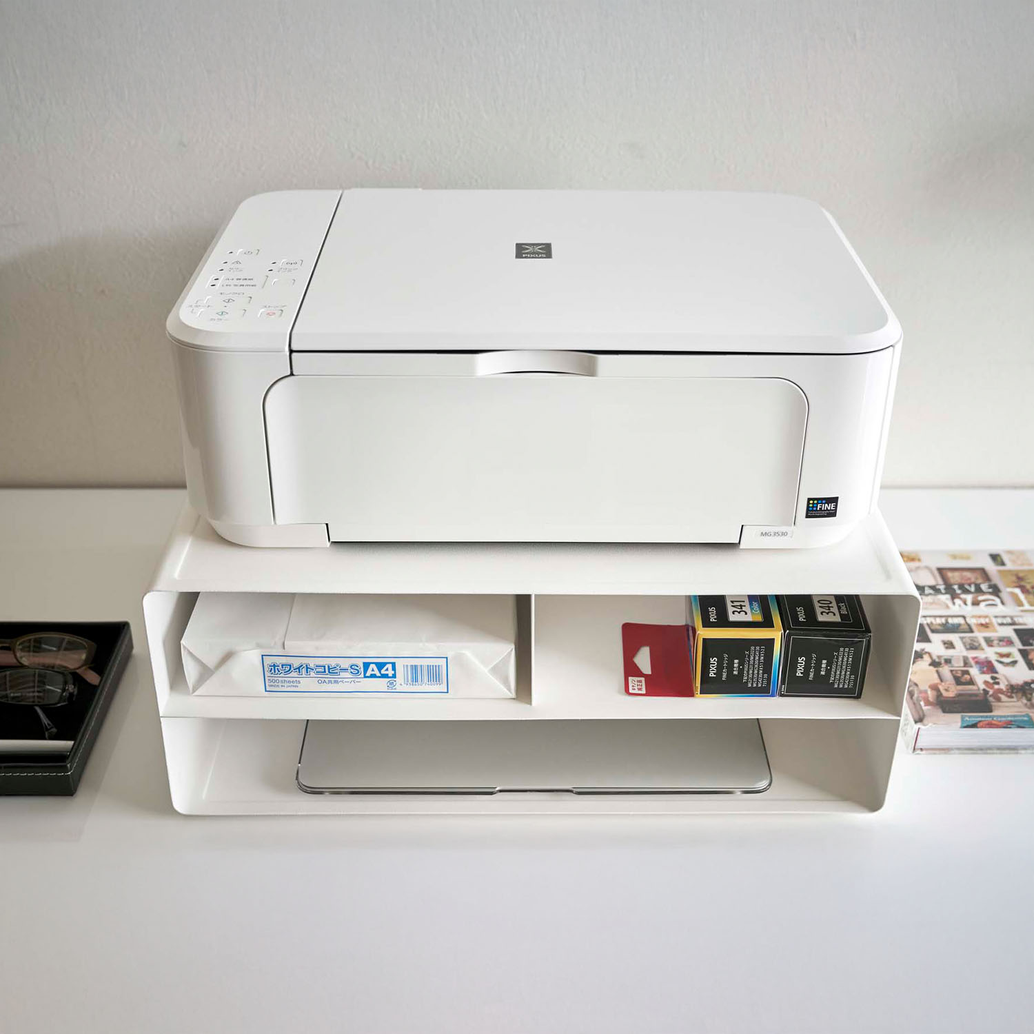 Tower Desktop Printer Stand