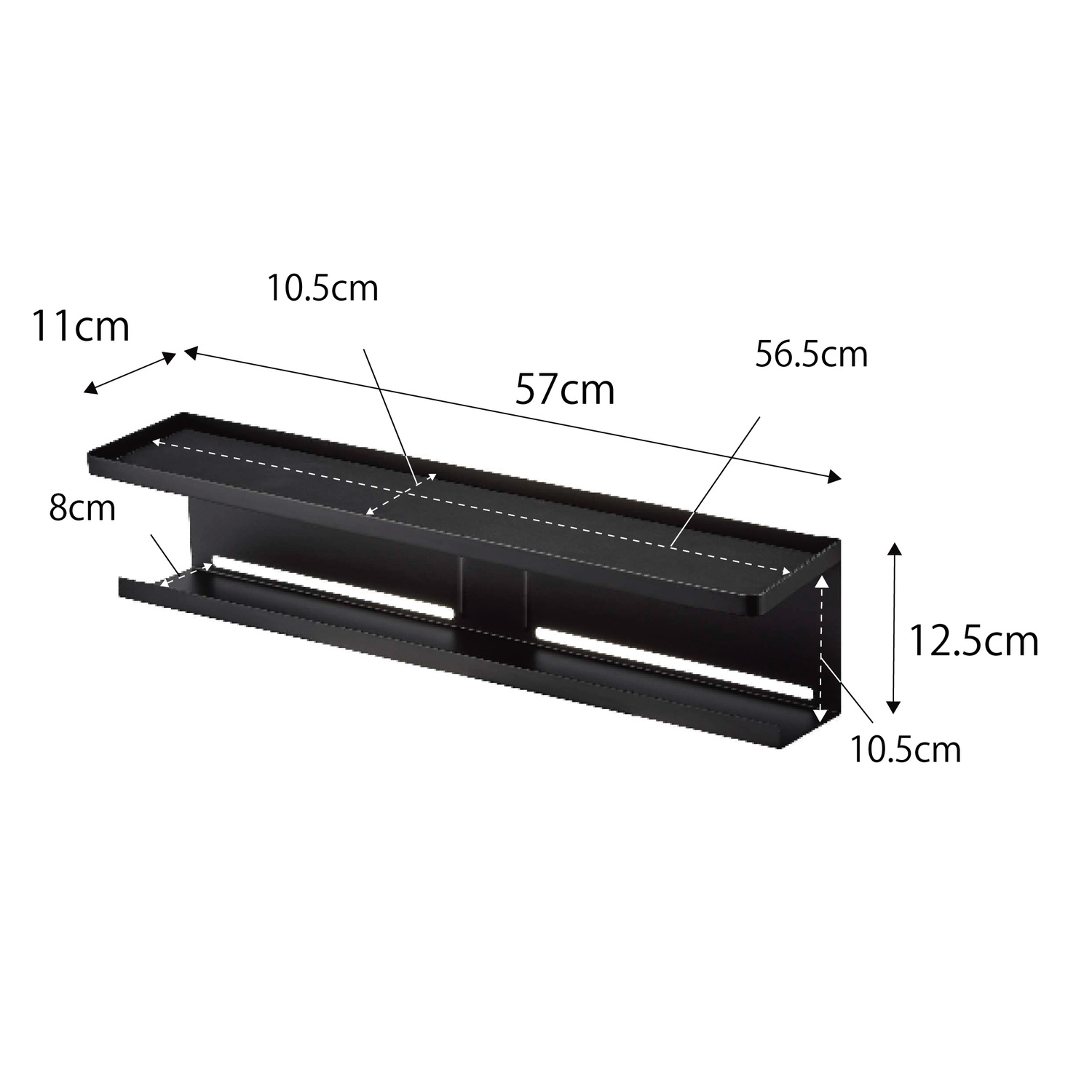 Smart Hidden Storage Rack Size Spec