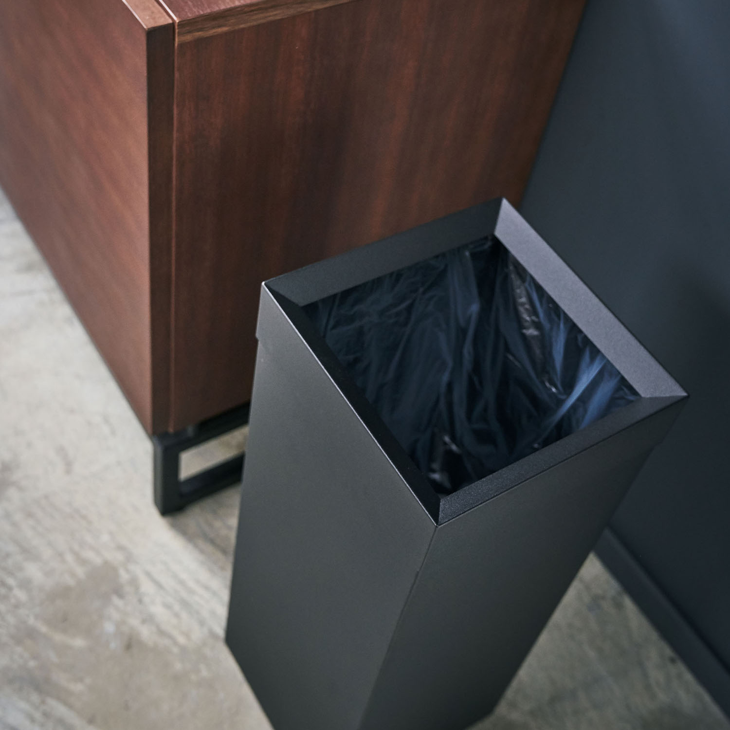 Tower Tall Rubbish Bin