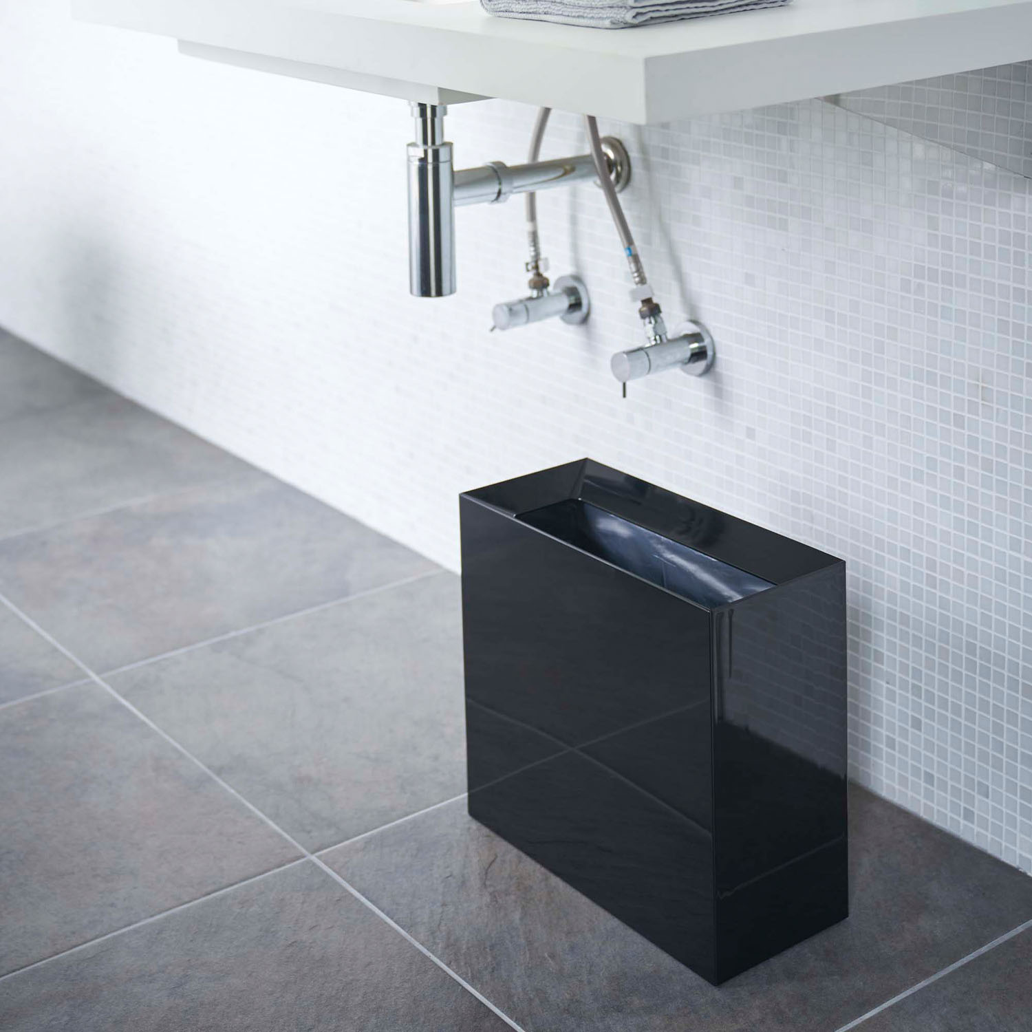 Tower Rectangular Rubbish Bin