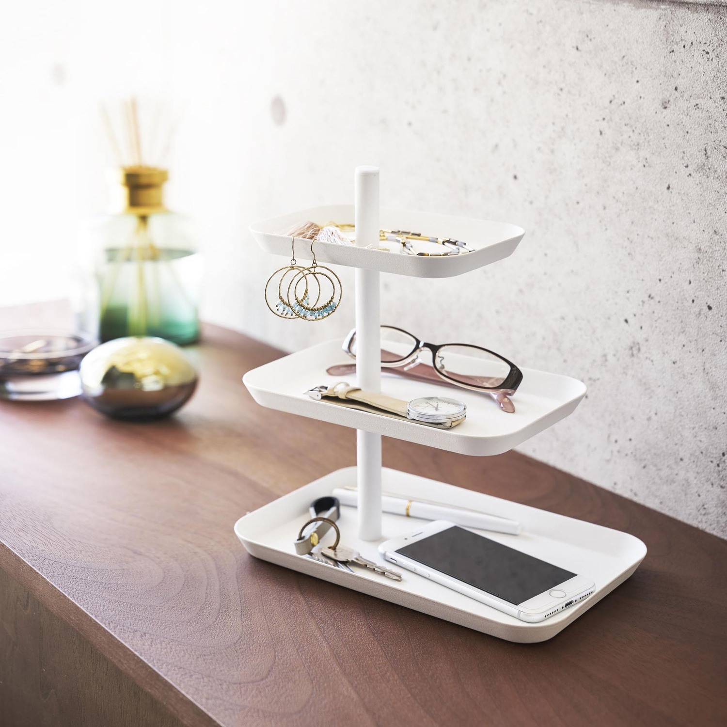 Tower 3-Tiered Accessory Tray