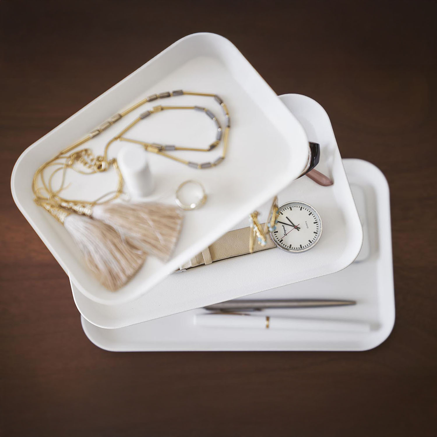 Tower 3-Tiered Accessory Tray