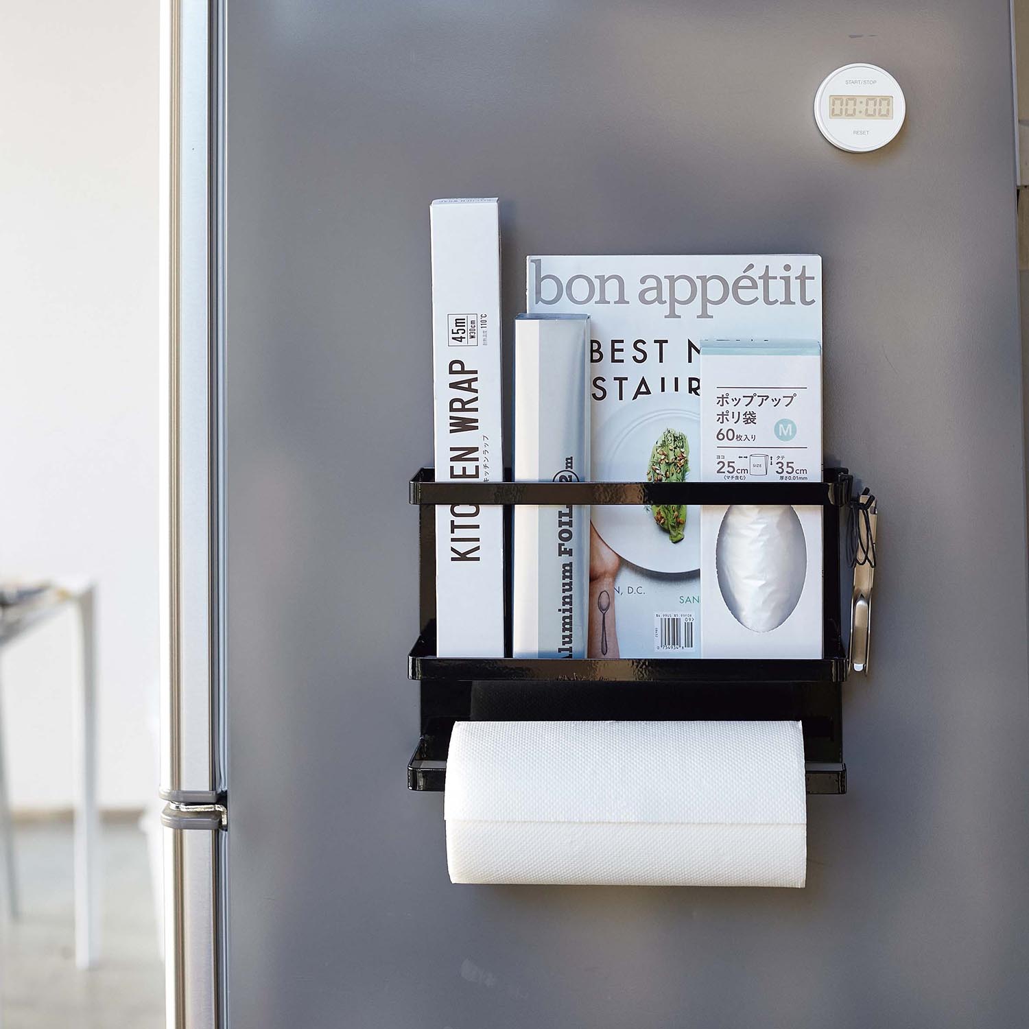 Tower Magnet Wrap & Kitchen Paper Holder