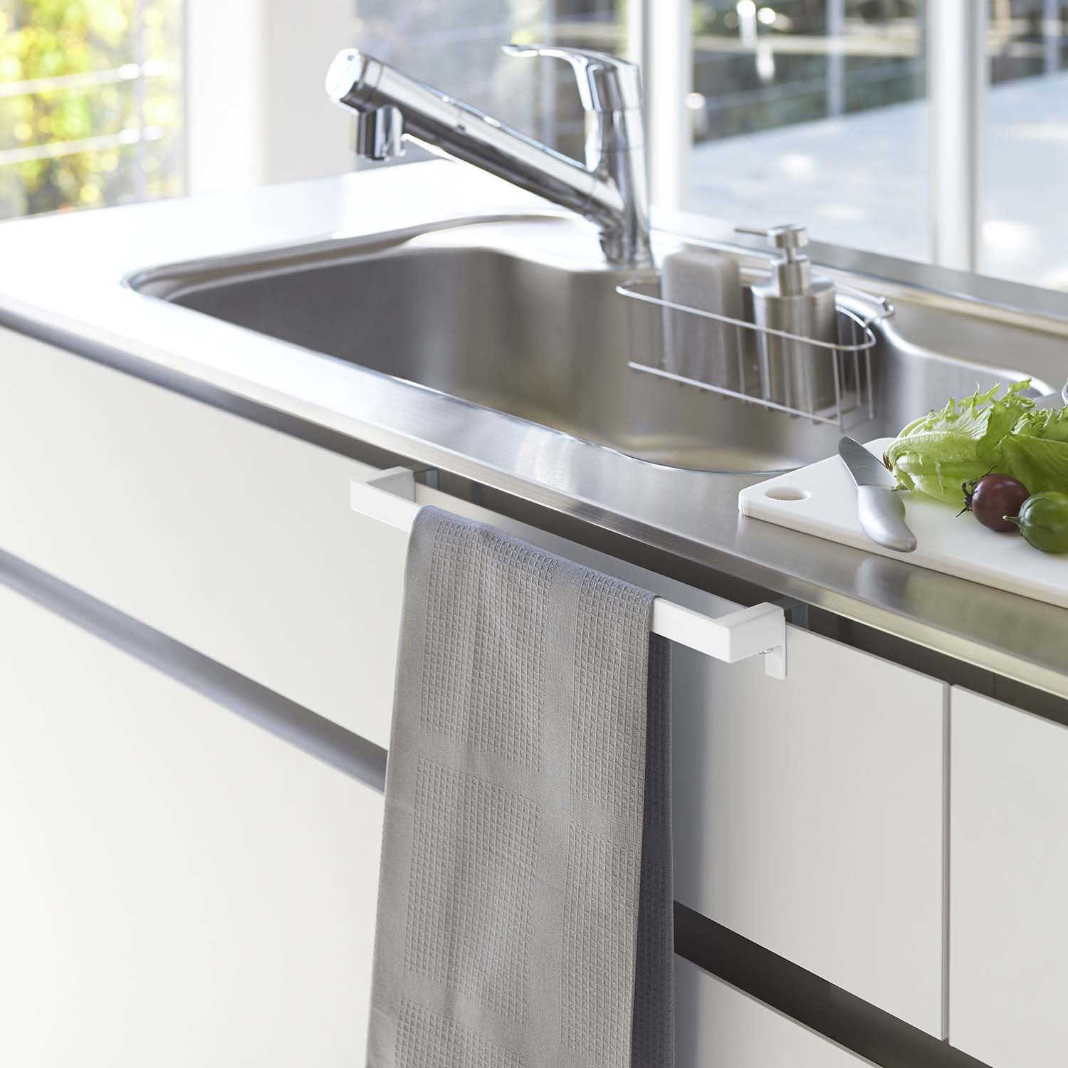 Plate Kitchen Towel Hanger Bar Wide
