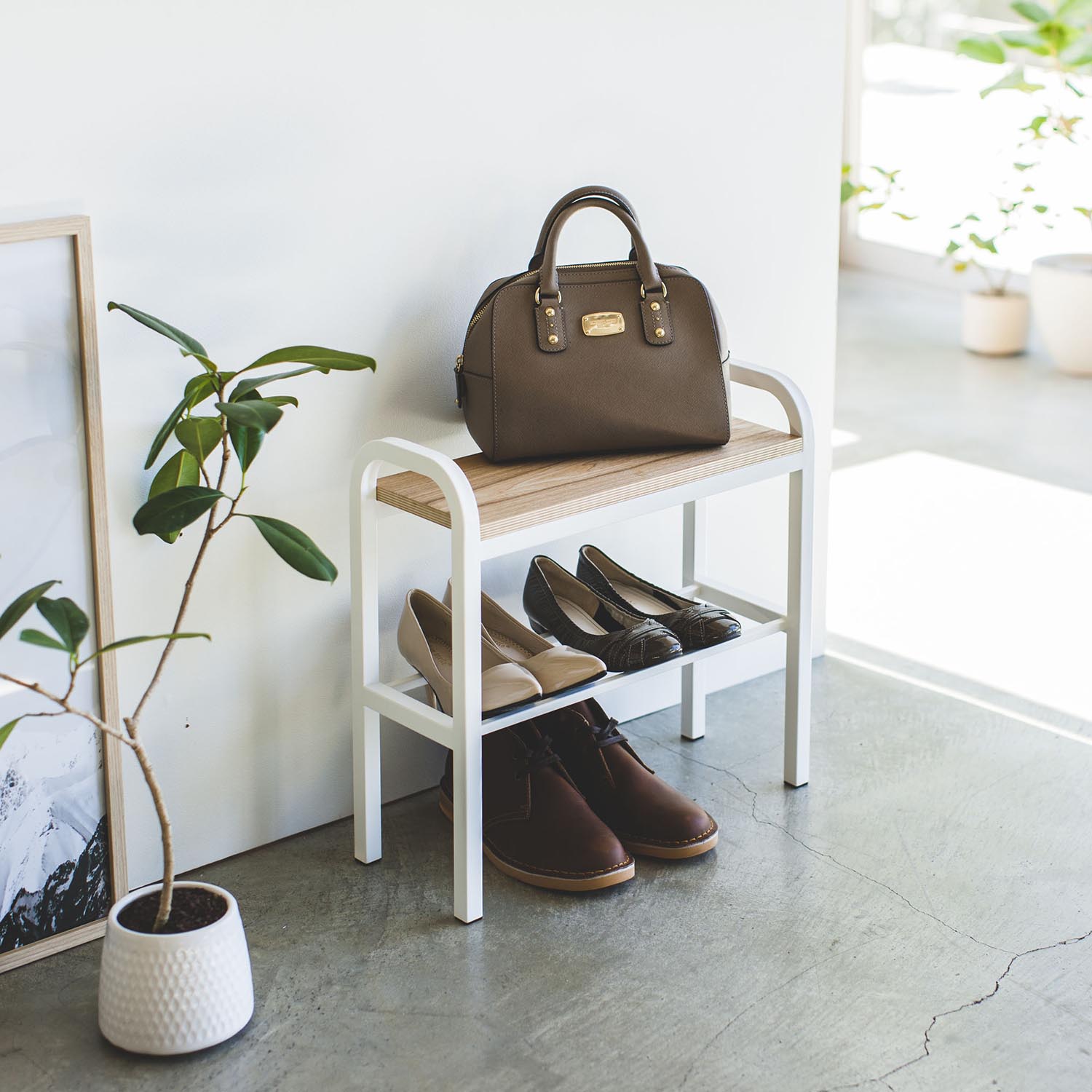 Tower Bench Shoes Rack
