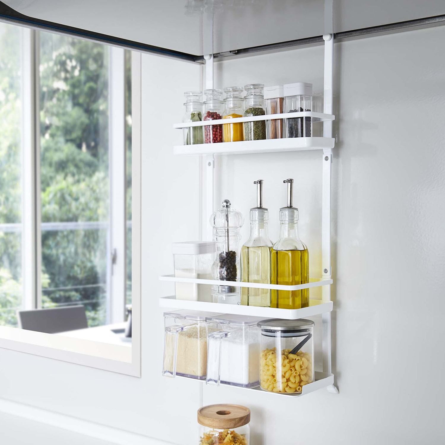 Tower Range Hood Seasoning Rack