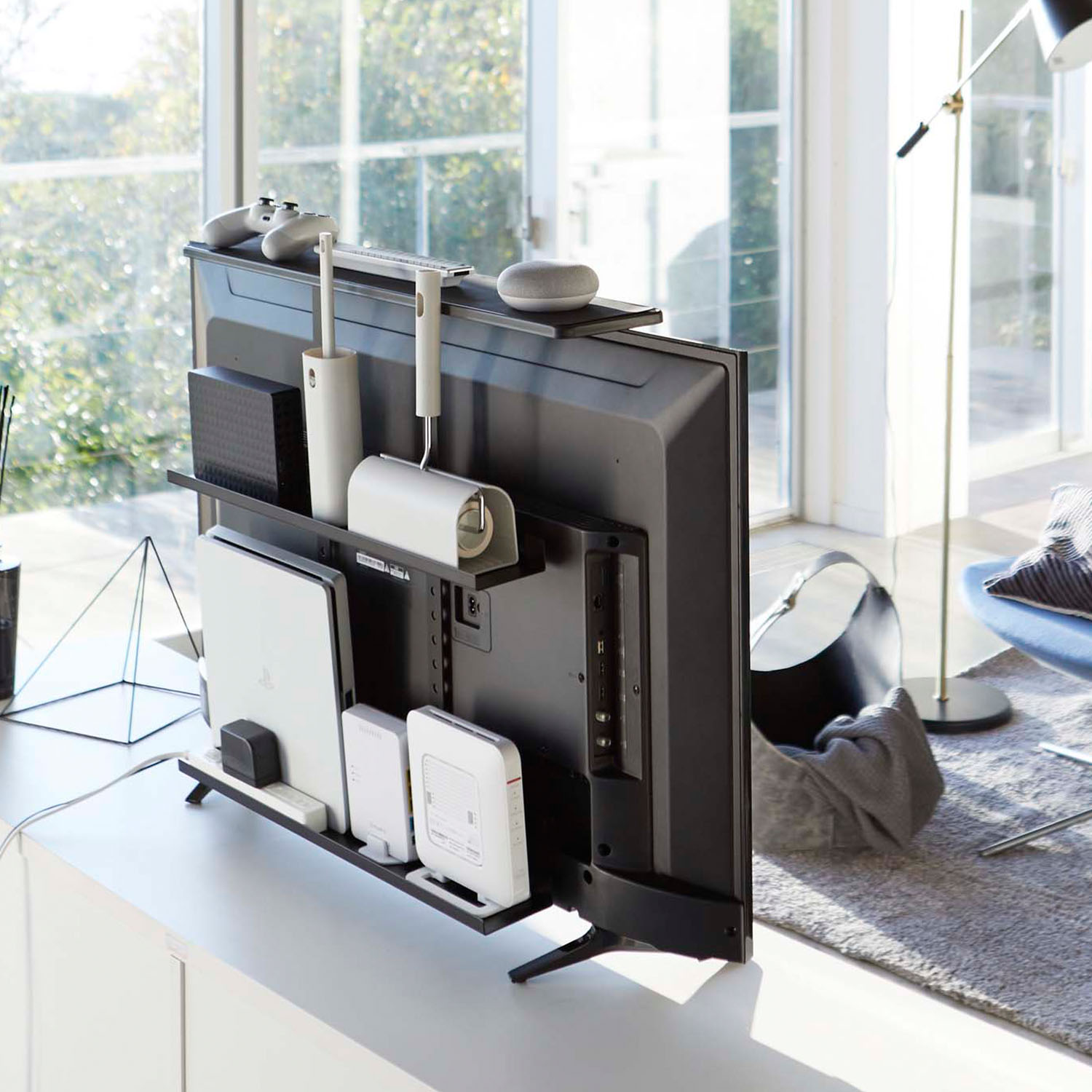 Smart Flat Screen Tv Top & Back Rack