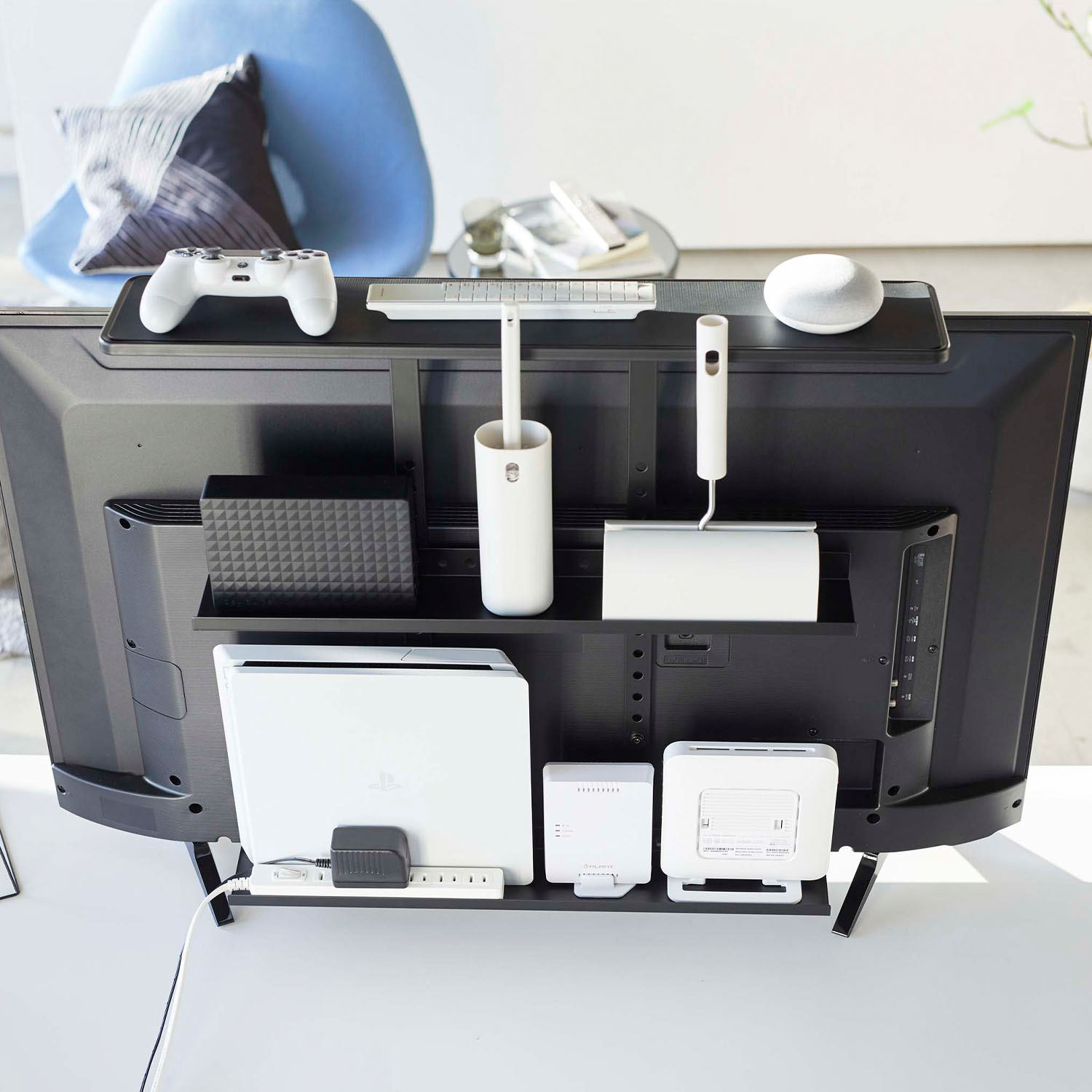 Smart Flat Screen Tv Top & Back Rack