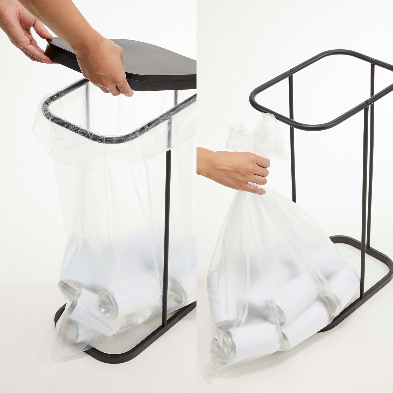 “Easy” Plastic Bag Holder