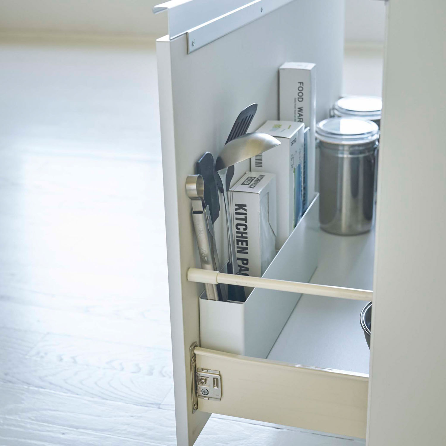 Tower Kitchen Partitioned Storage