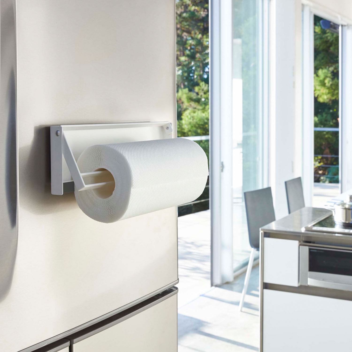 Plate Magnet Kitchen Paper Holder