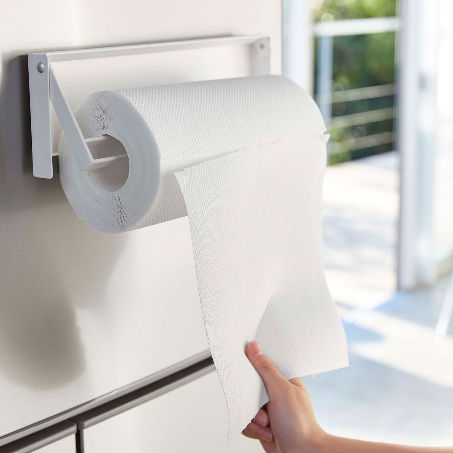 Plate Magnet Kitchen Paper Holder