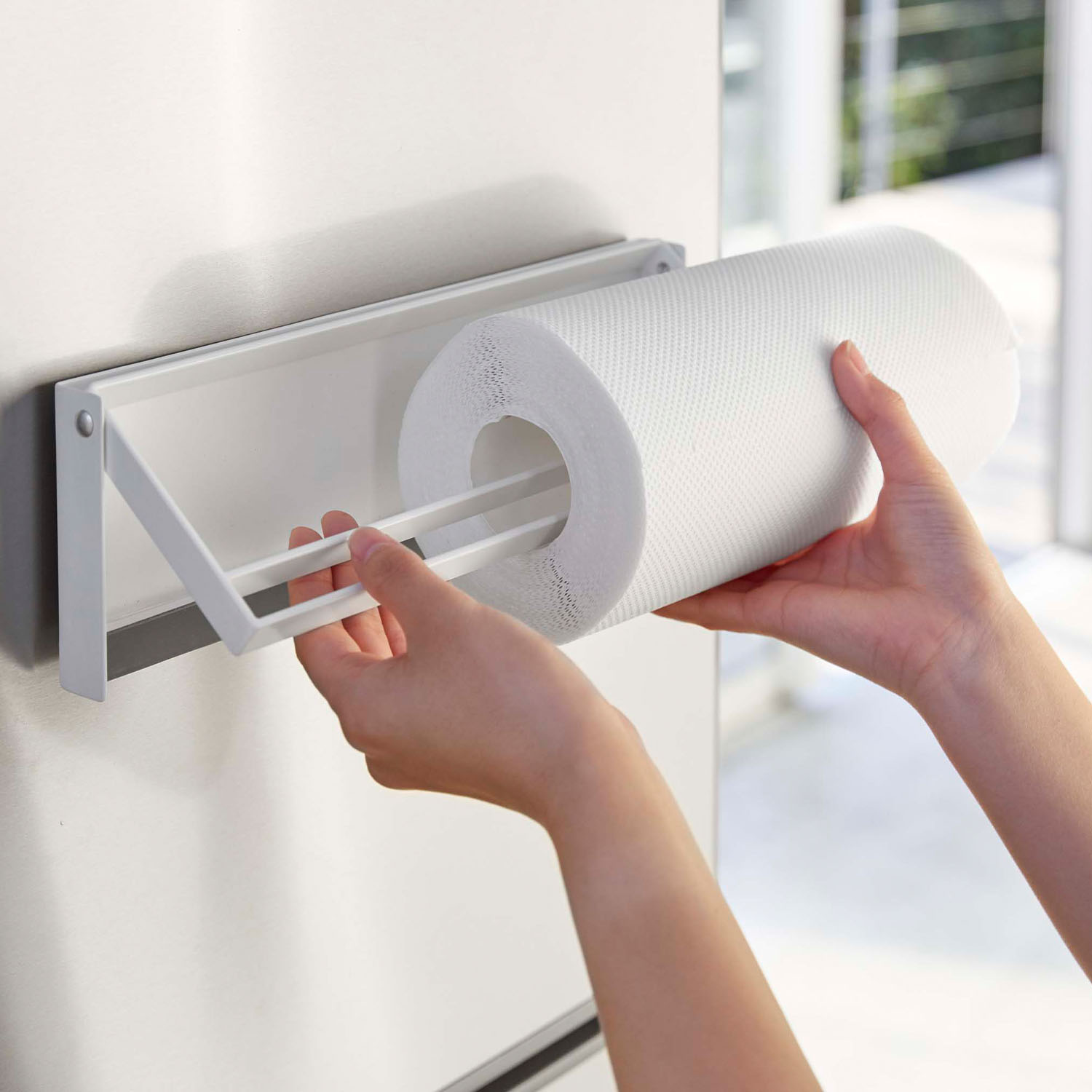 Plate Magnet Kitchen Paper Holder