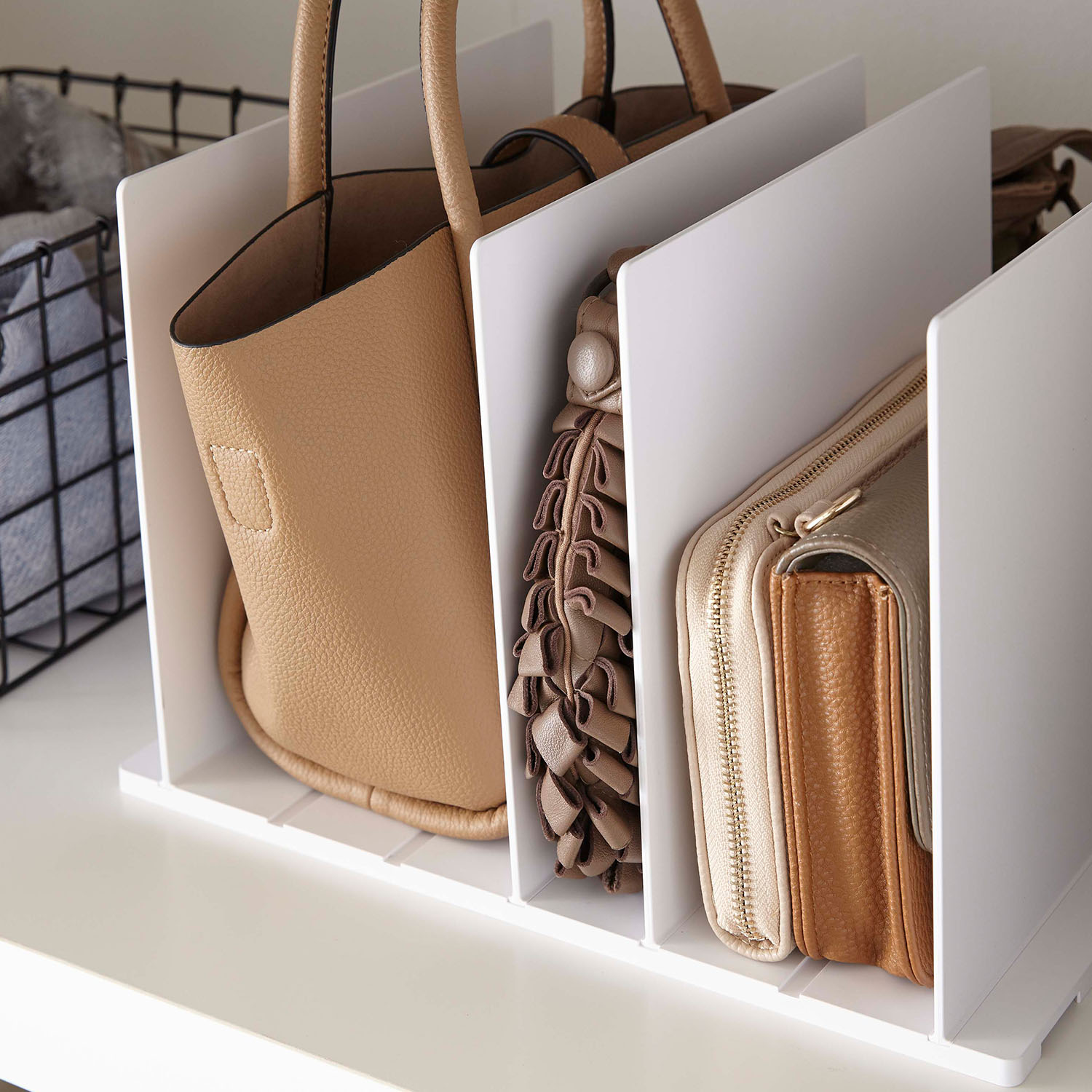 Smart 2-Level Bag Storage Stand