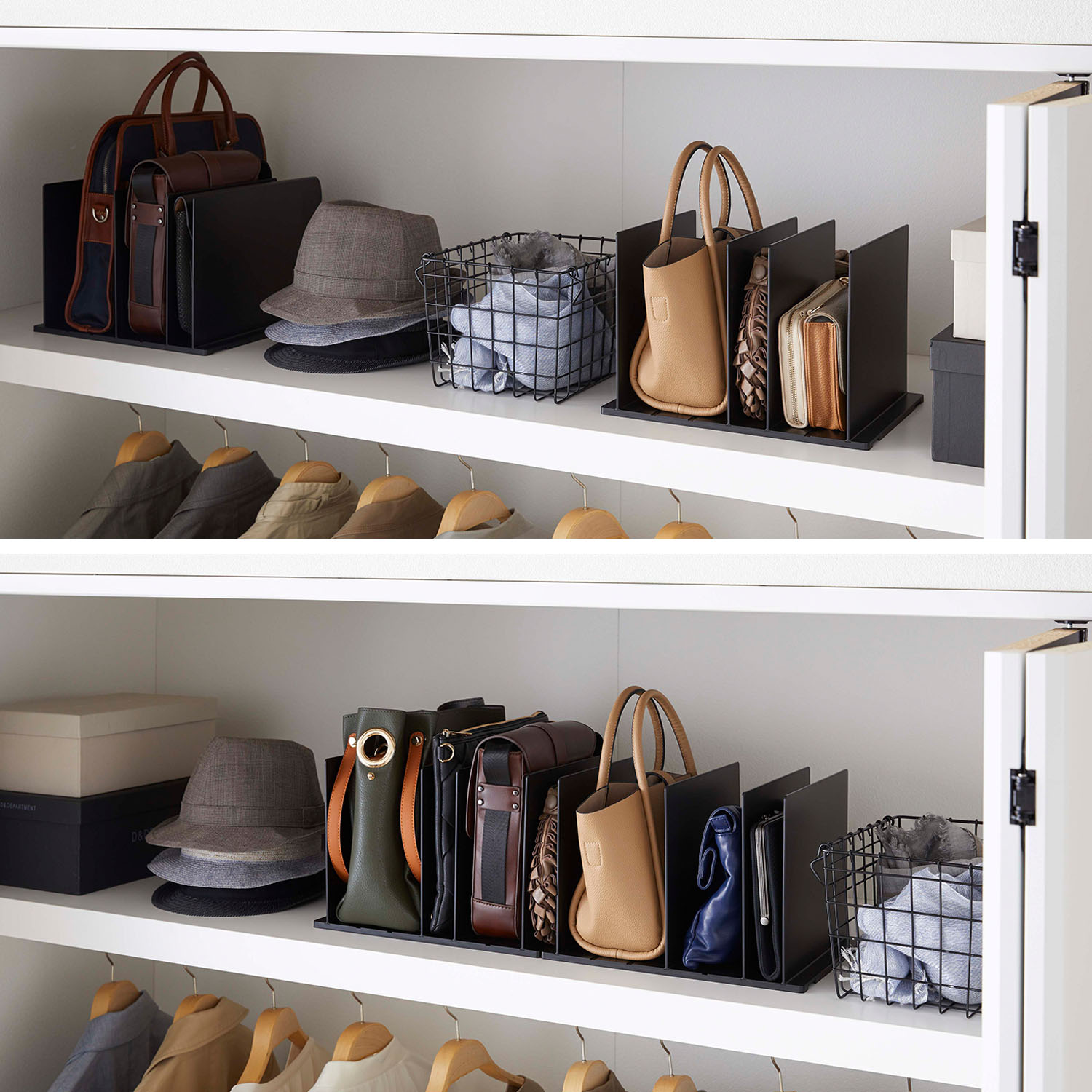 Smart 2-Level Bag Storage Stand