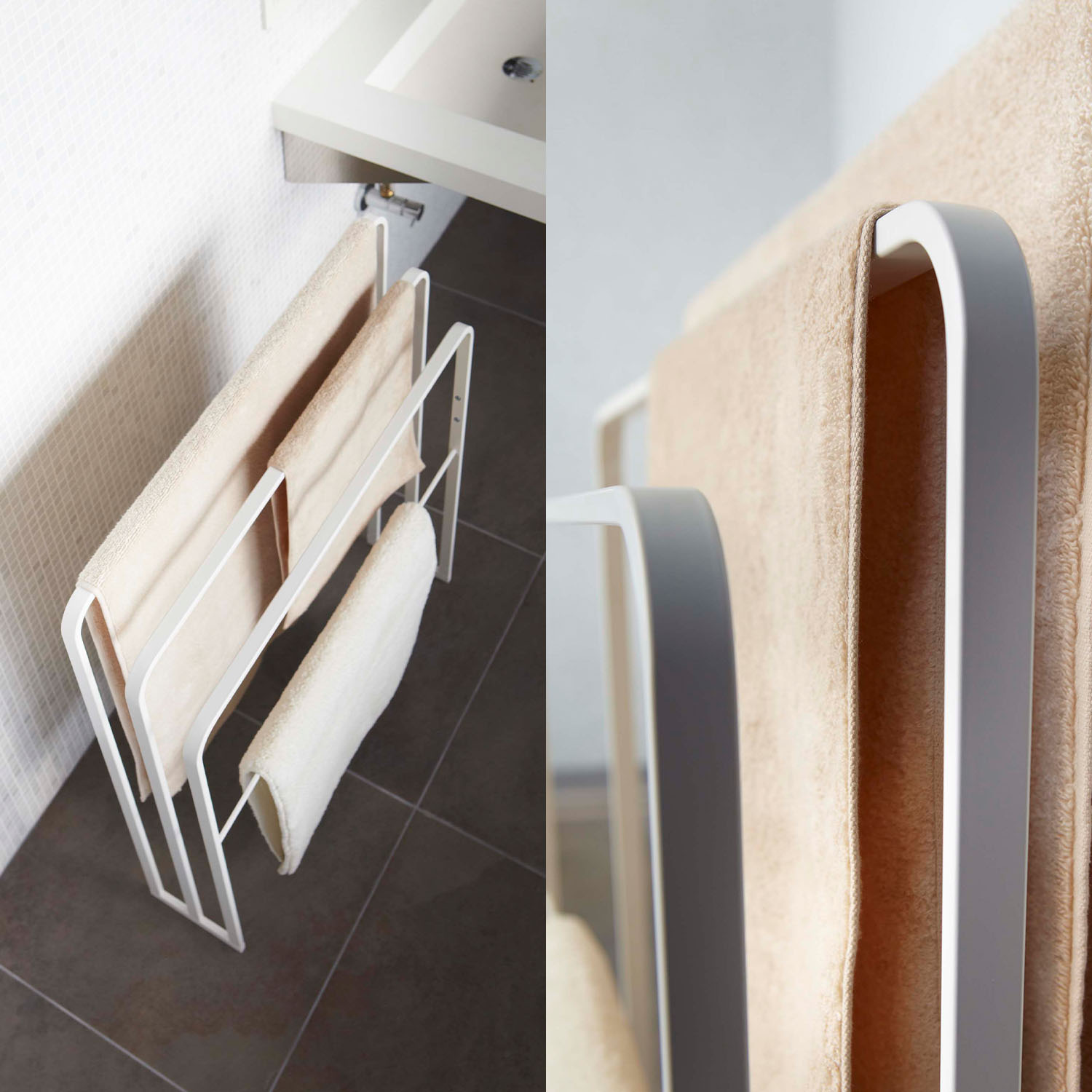 Tower Wide-Opening Bath Towel Hanger
