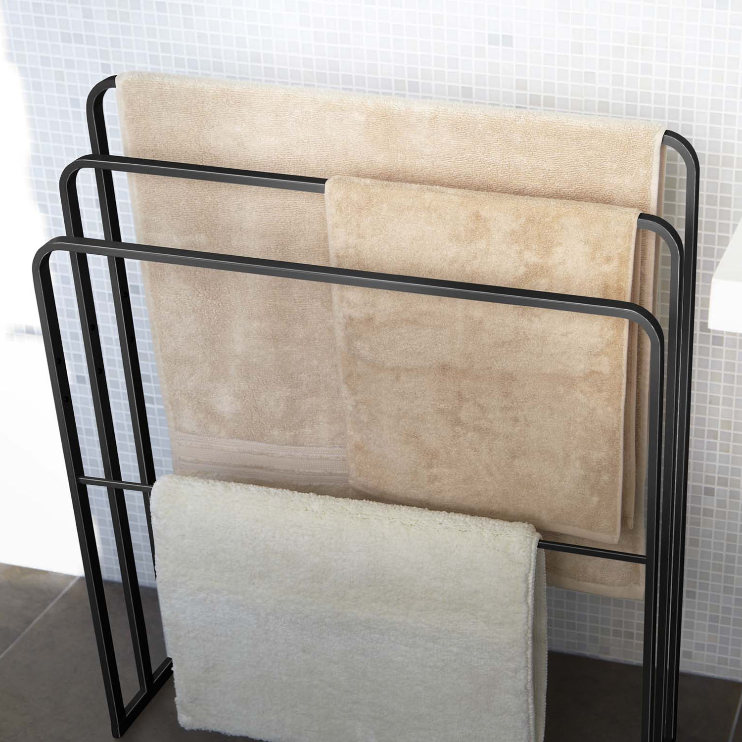 Tower Wide-Opening Bath Towel Hanger