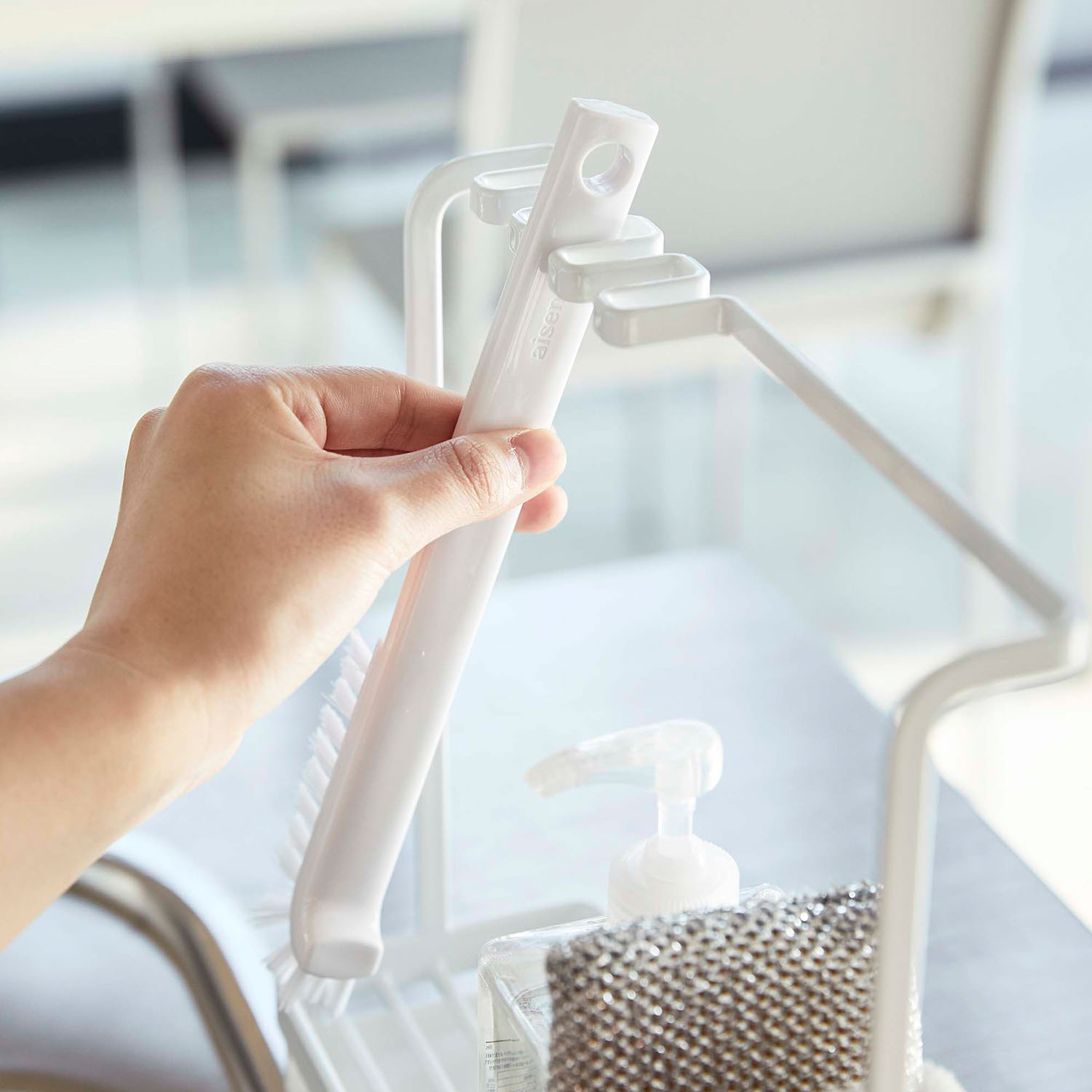 Tower Sponge & Cleaning Tool Stand