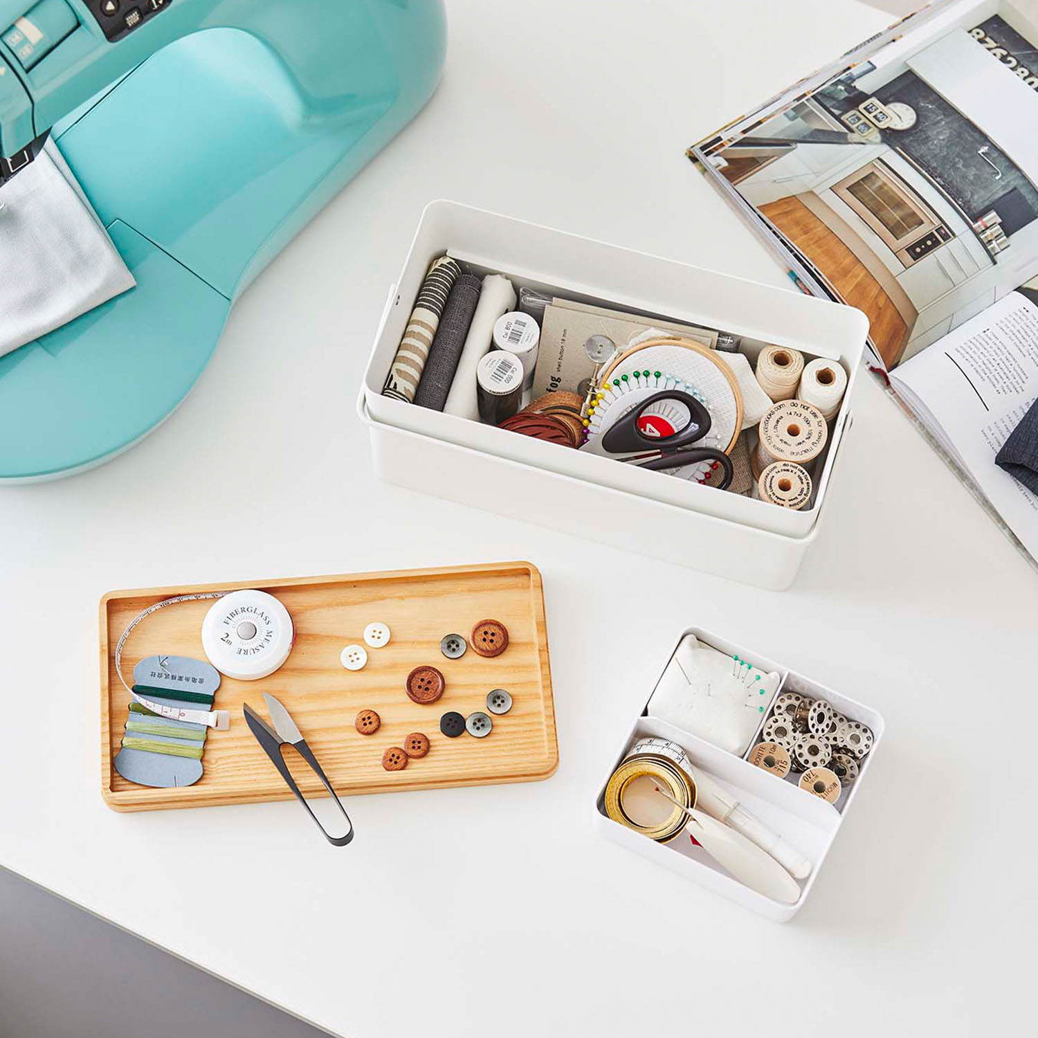 Tower Sewing Box