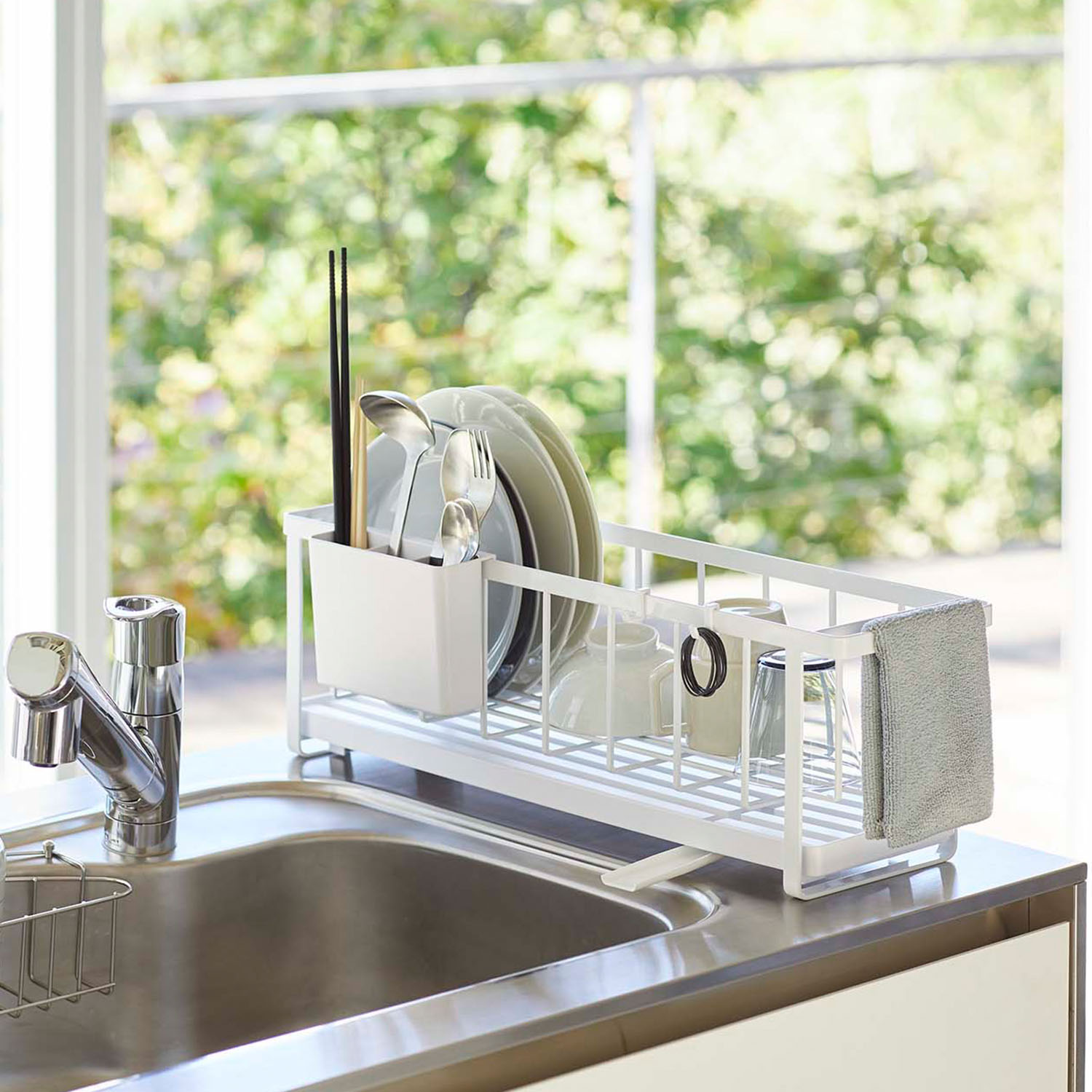 Tower Slim 2-Level Dish Drainer Rack