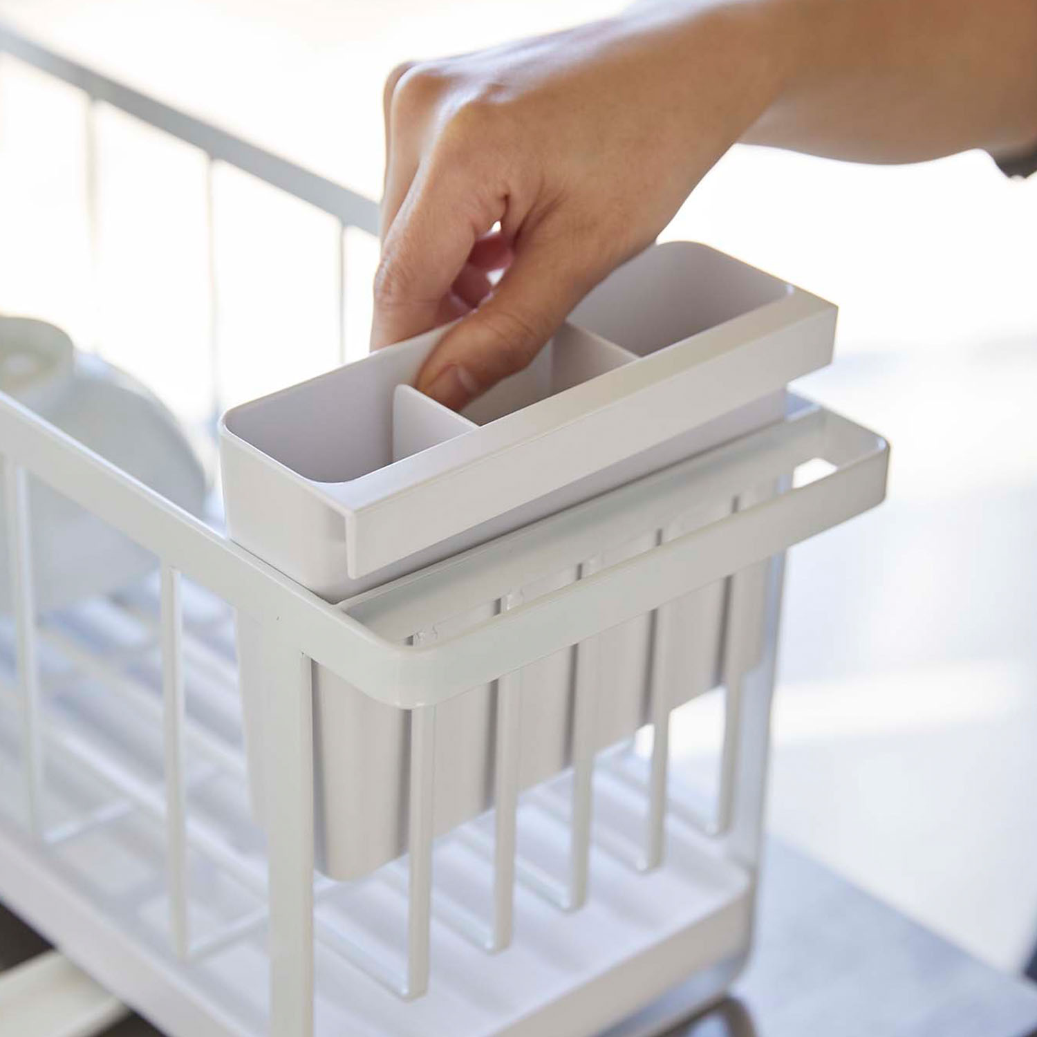 Tower Slim 2-Level Dish Drainer Rack