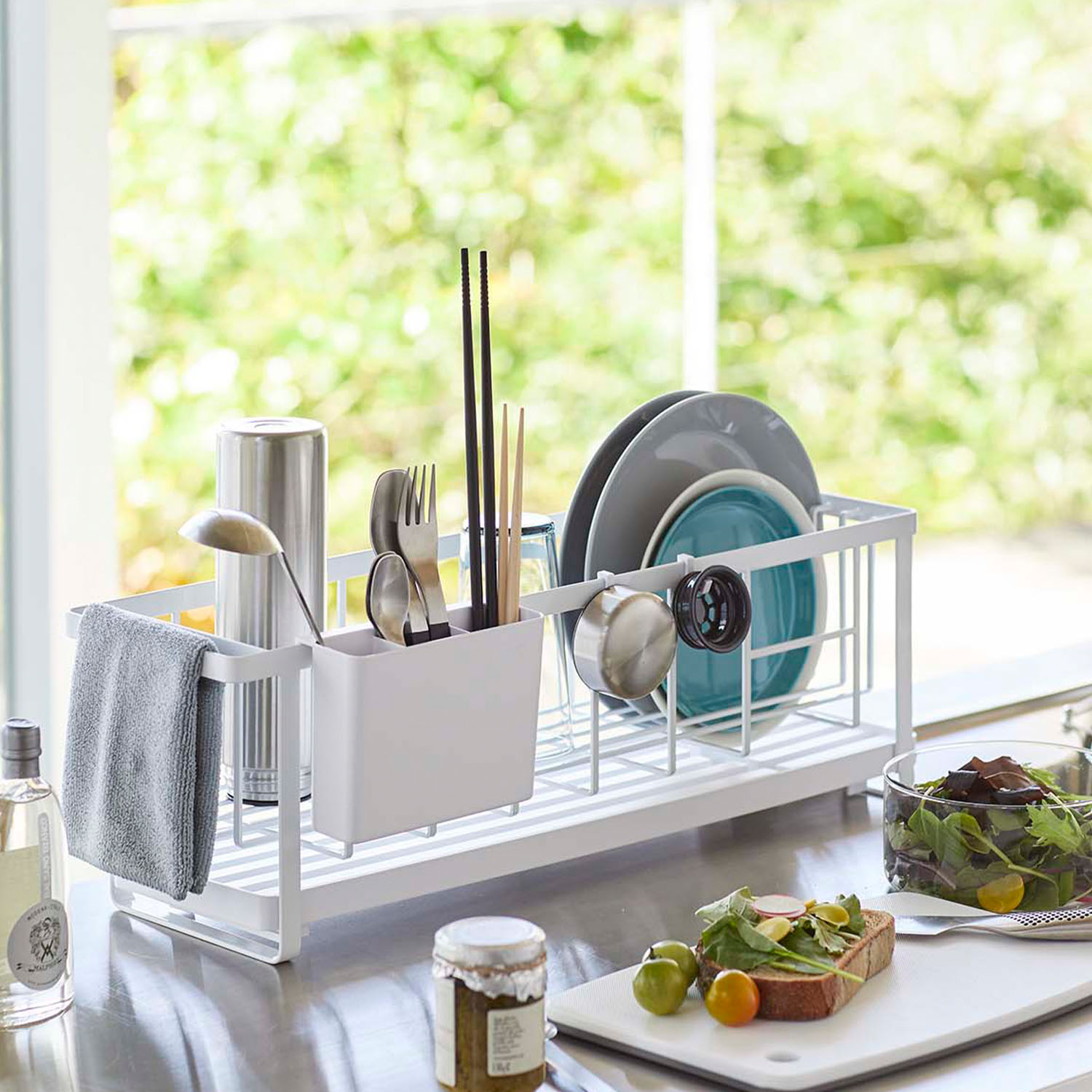 Tower Slim 2-Level Dish Drainer Rack