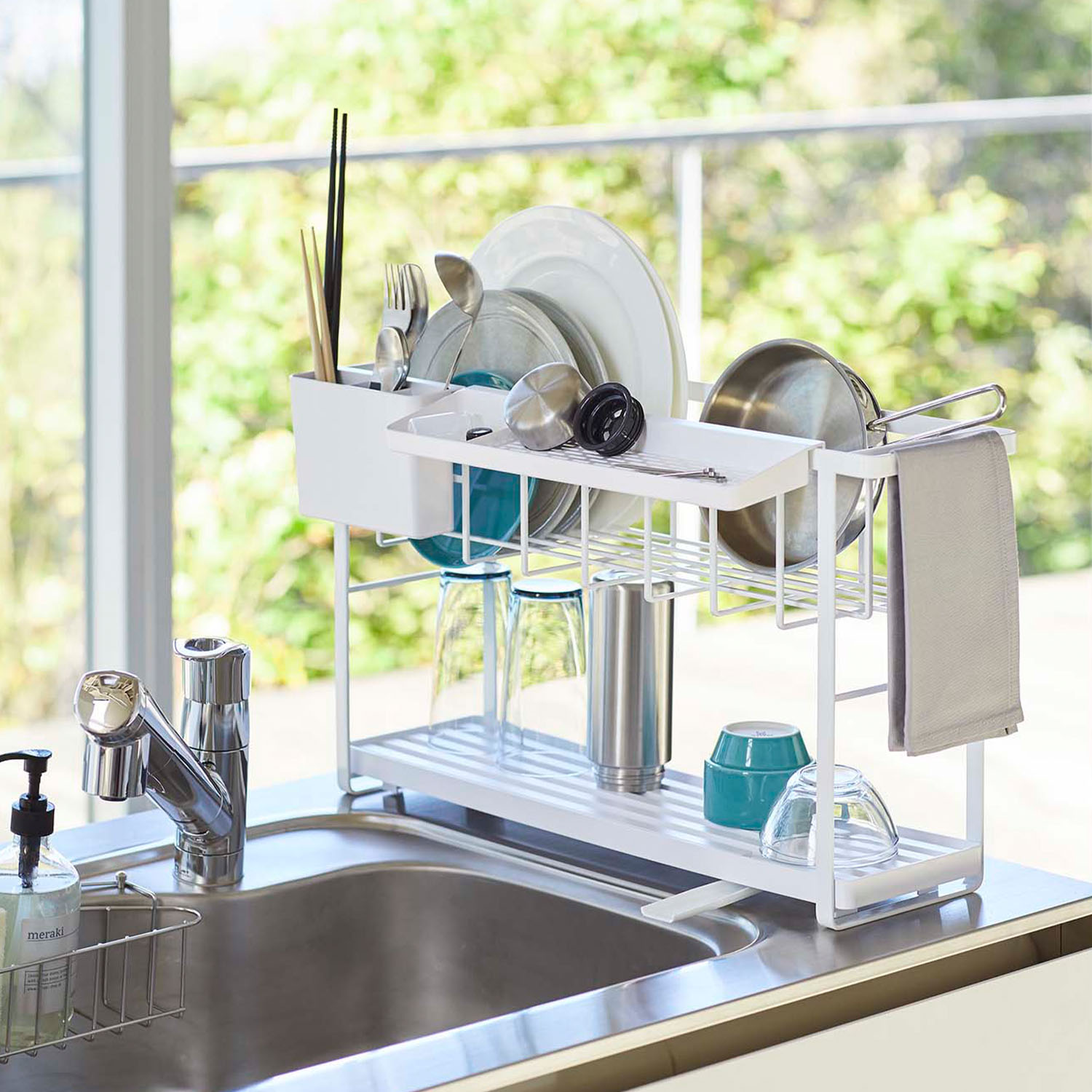Tower Slim 3Way Drainer Basket
