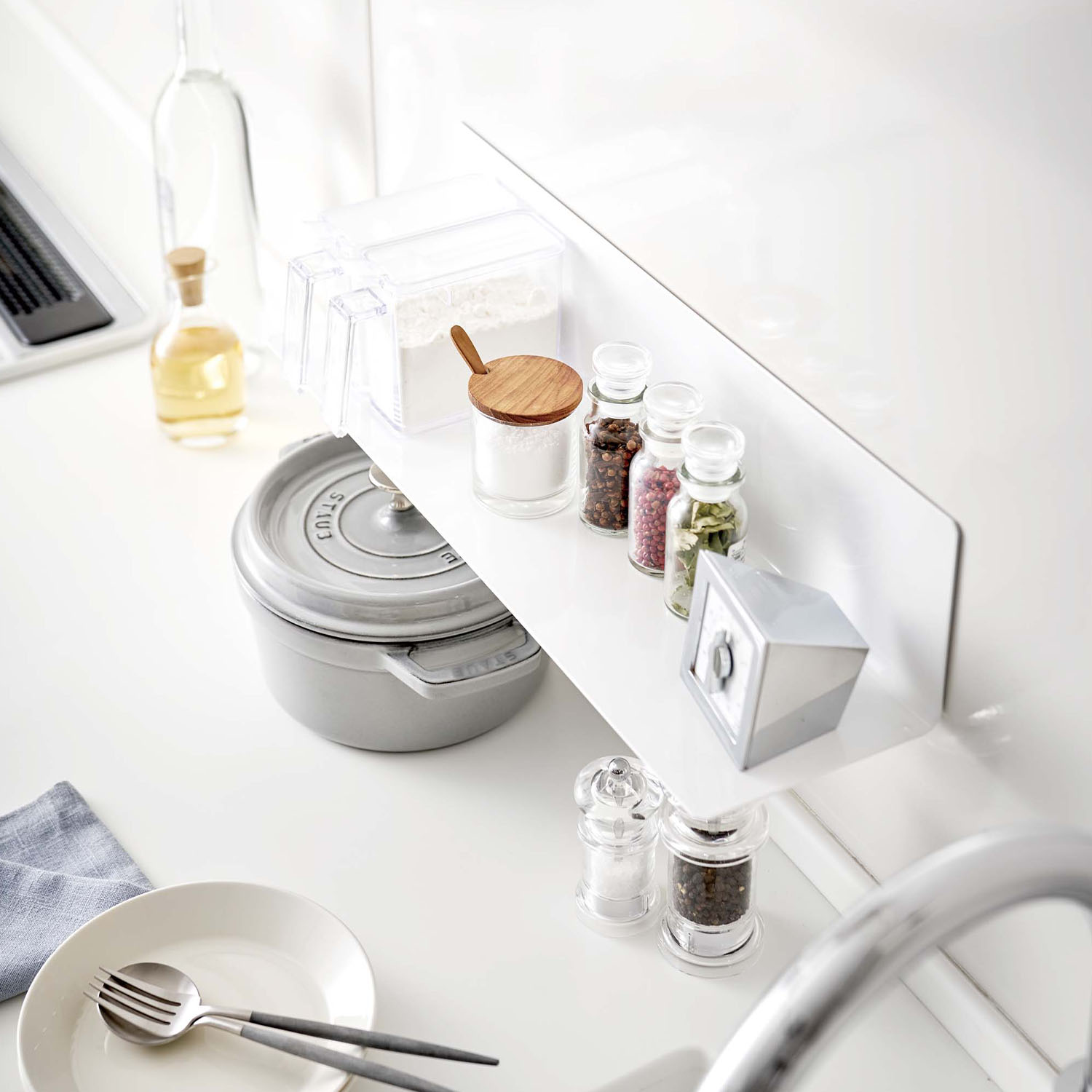 Tower Magnet Kitchen Rack Wide