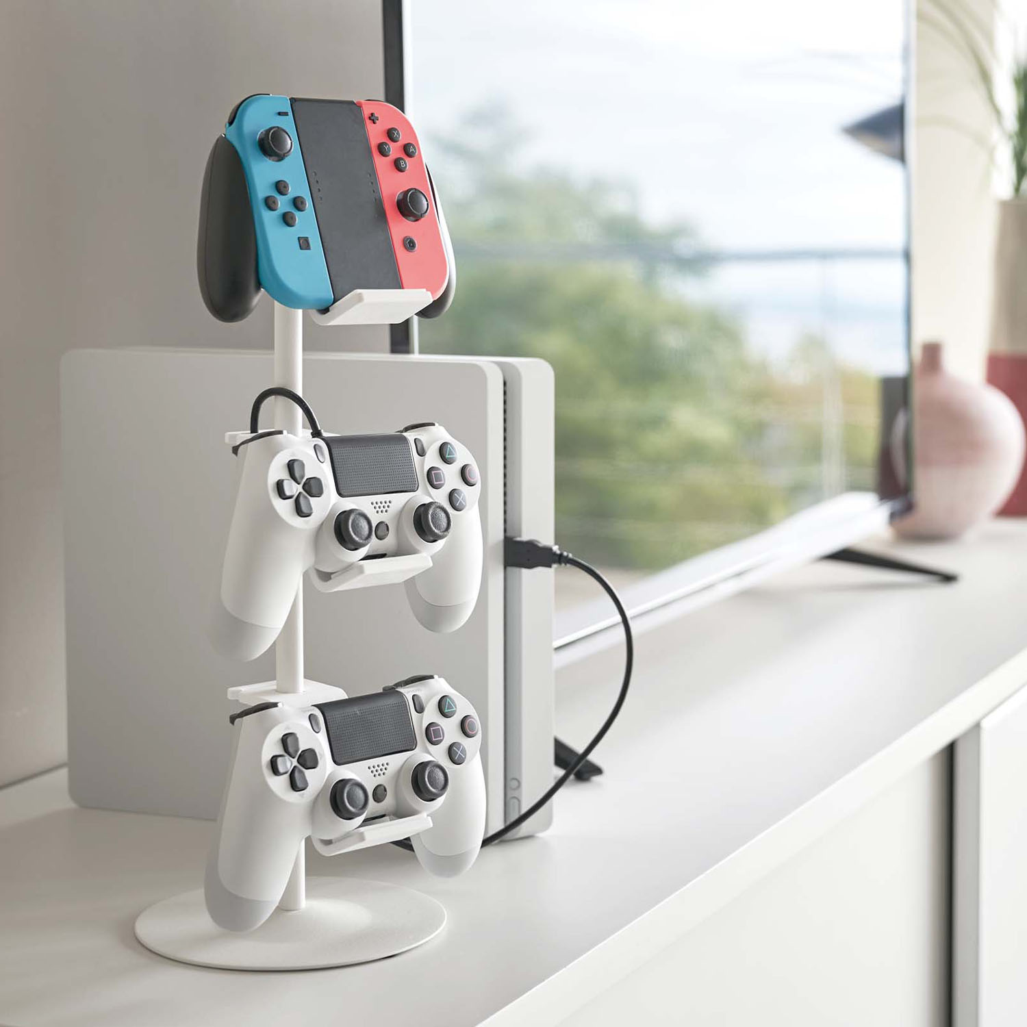 Smart Video Game Controller Stand