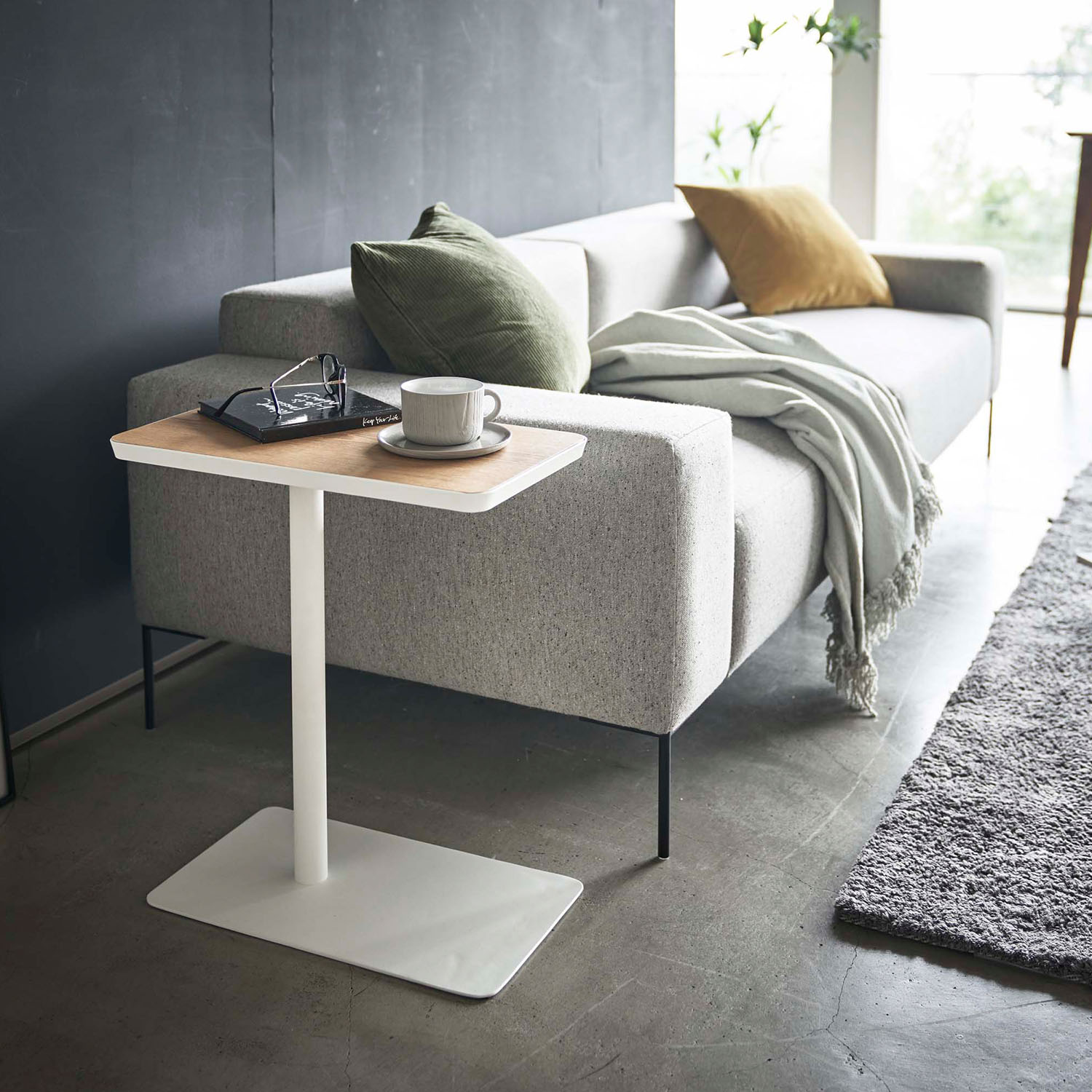 Tower Sliding Side Table