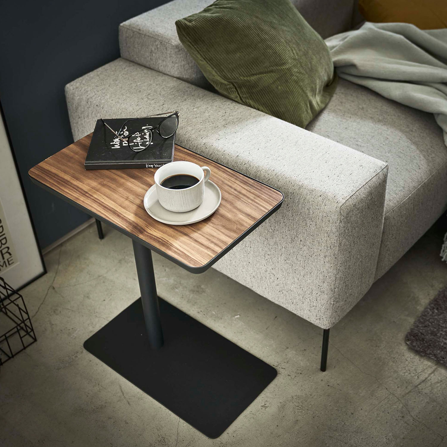 Tower Sliding Side Table