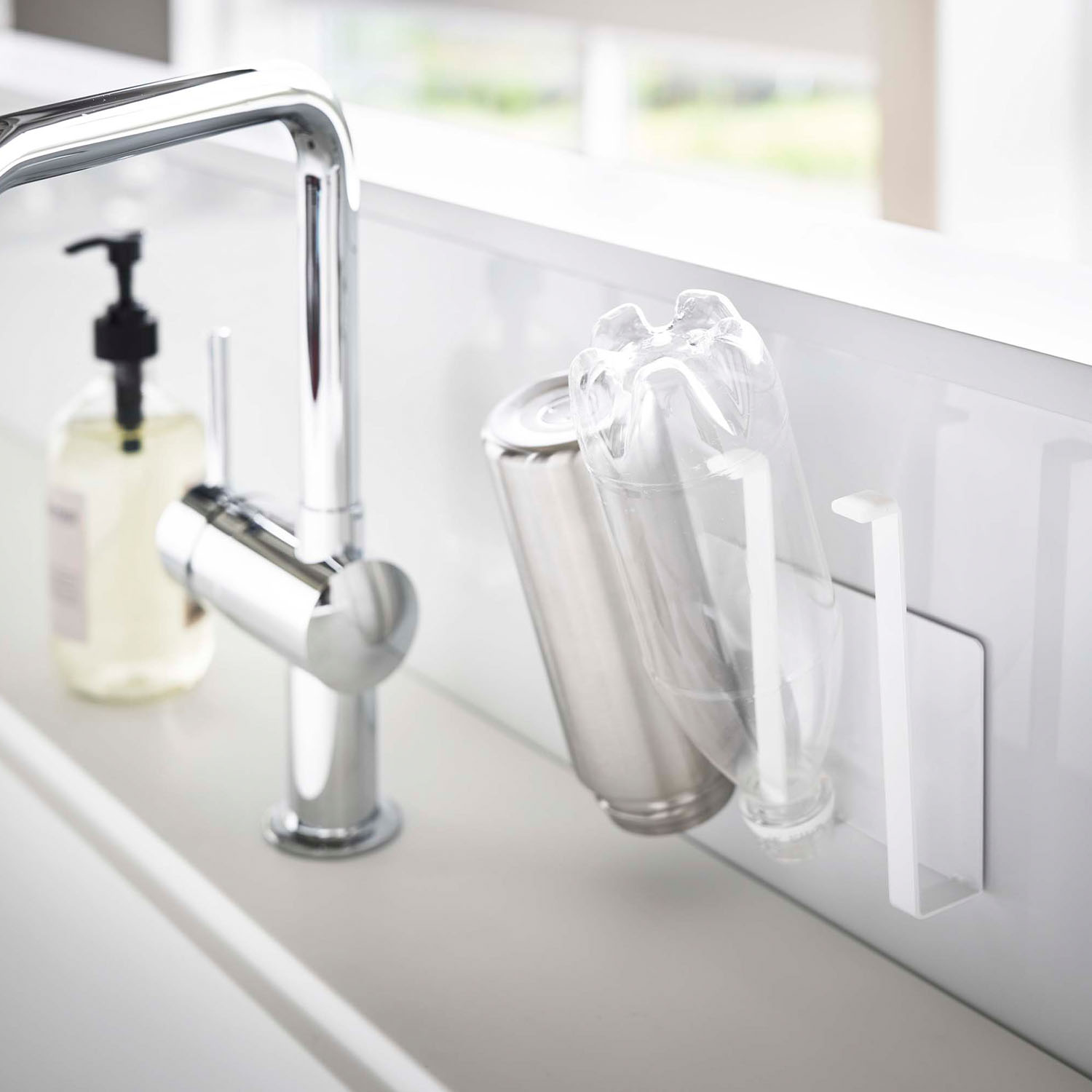Tower Glass & Bottle Holder For Magnet Panel Organiser