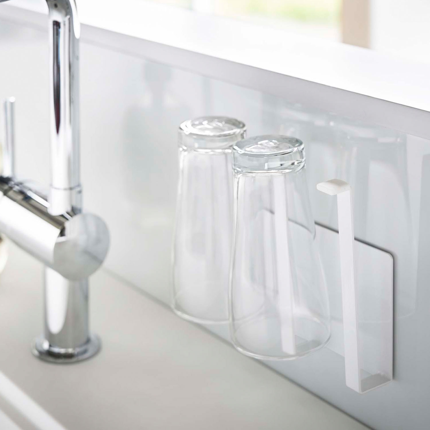 Tower Glass & Bottle Holder For Magnet Panel Organiser