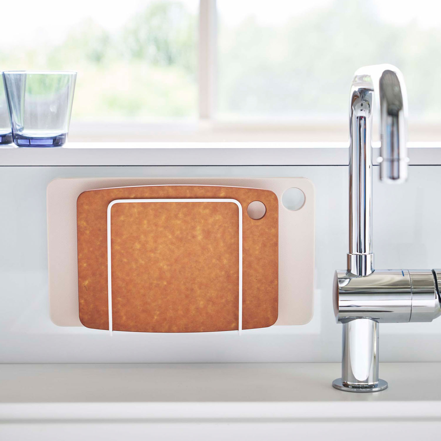 Tower Cutting Board Stand For Magnet Panel Organiser
