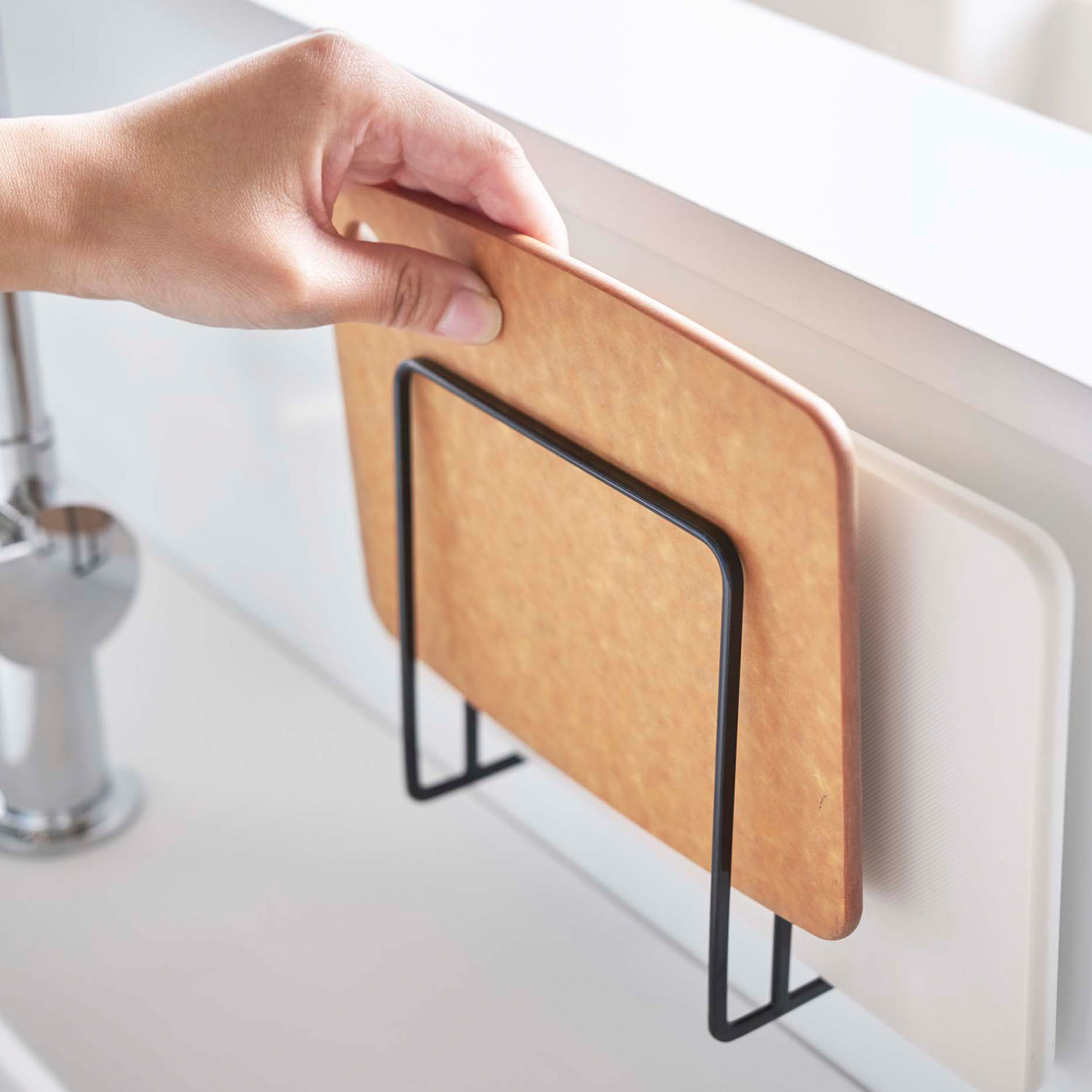 Tower Cutting Board Stand For Magnet Panel Organiser