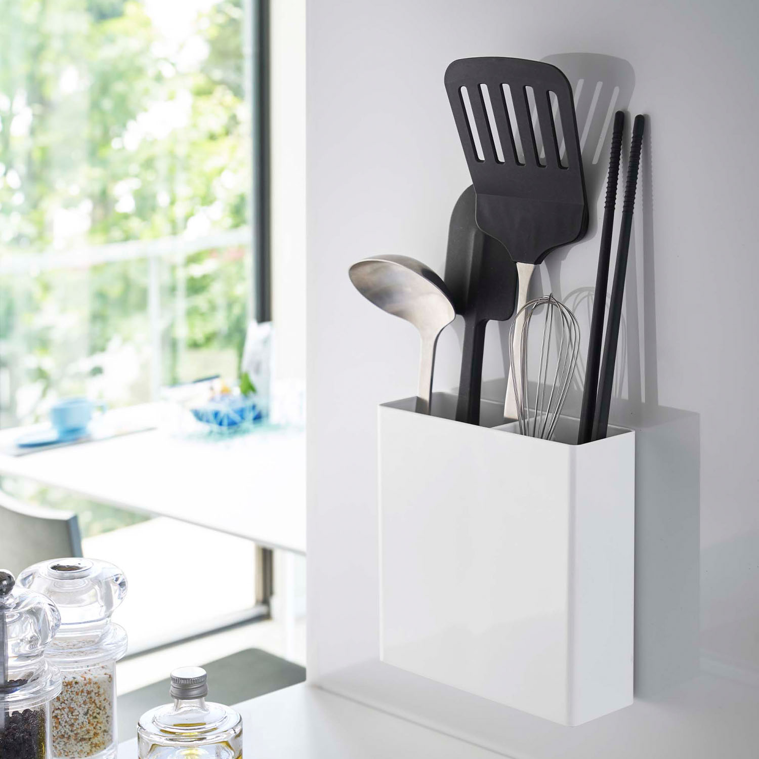 Tower Kitchen Utensil Holder For Magnet Panel Organiser