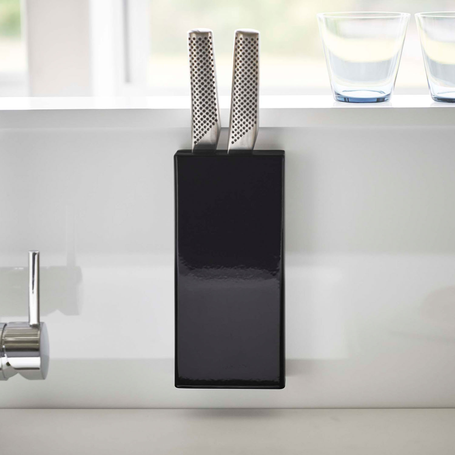 Tower Kitchen Knife Holder For Magnet Panel Organiser