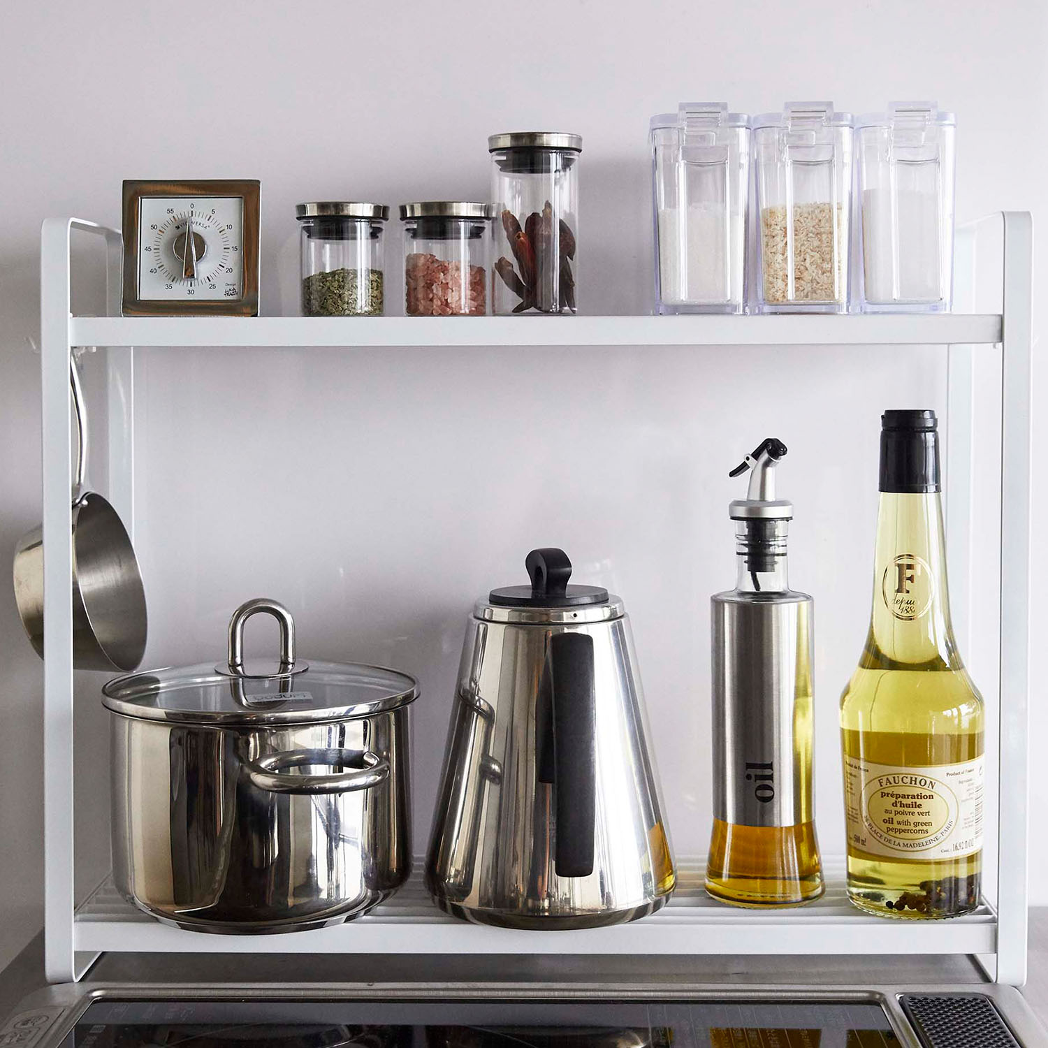 Tower Double Decker Countertop Organiser