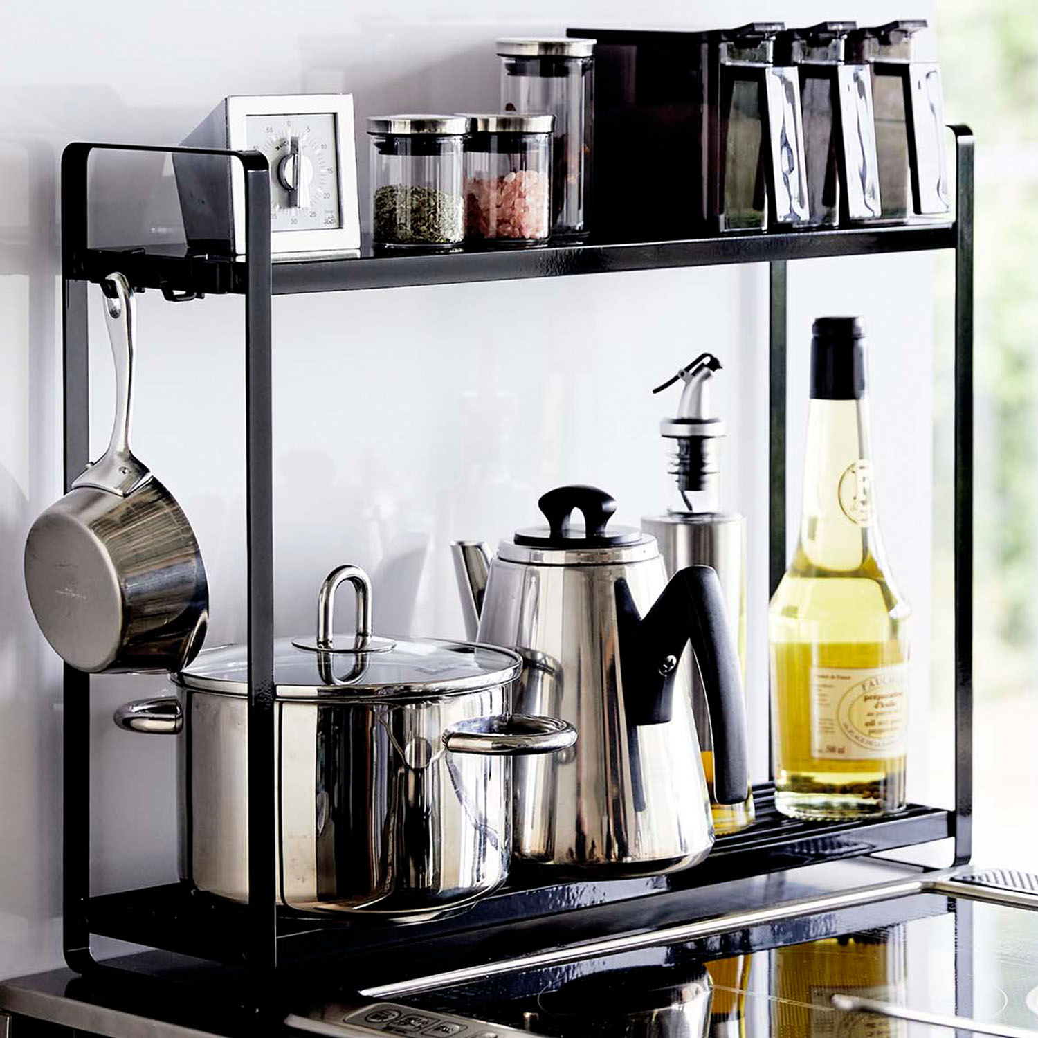 Tower Double Decker Countertop Organiser