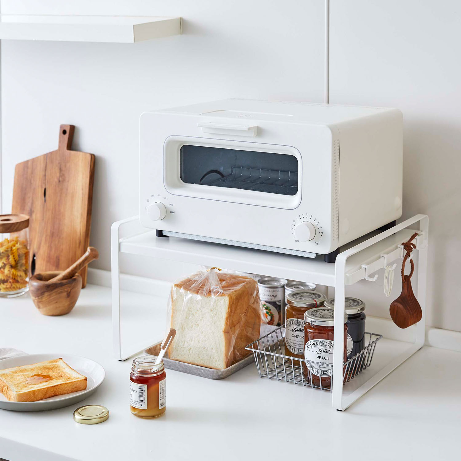 Plate Microwave And Toaster Rack
