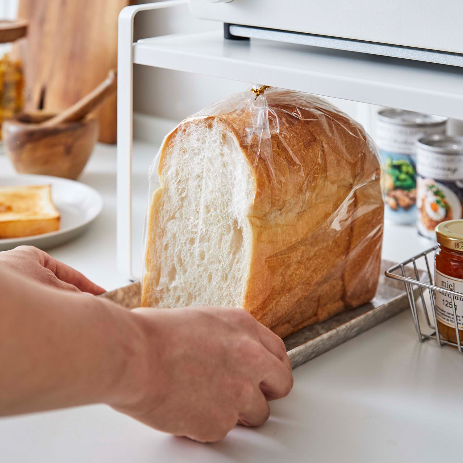 Plate Microwave And Toaster Rack